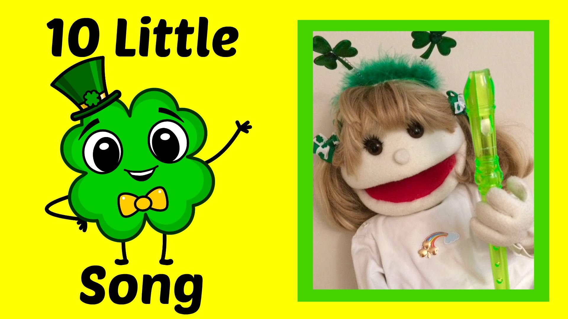 1920x1080 St Patrick's Day SONG for Children COUNTING Song for KIDS Nursery Rhyme  Songs Shamrock Song