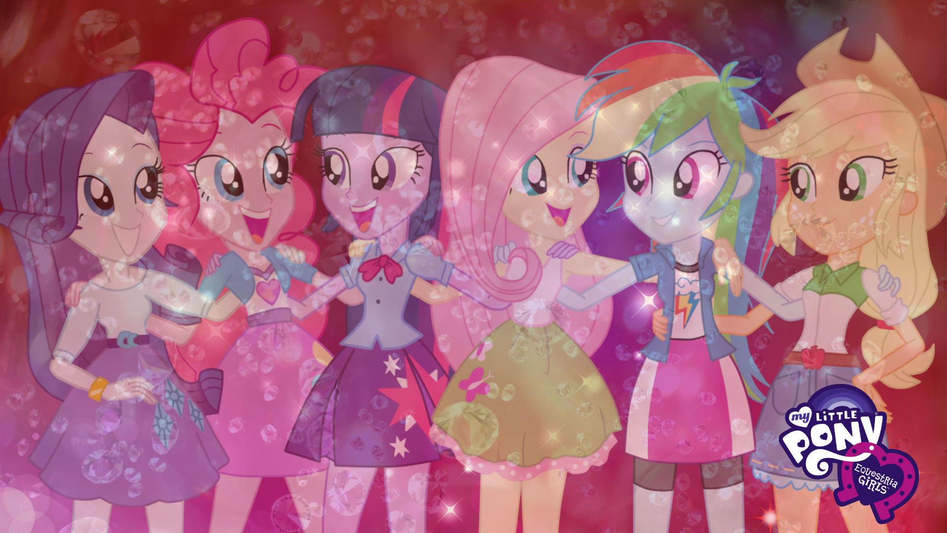 1920x1080 ... My Little Pony Equestria Girls Wallpaper by Infantry00