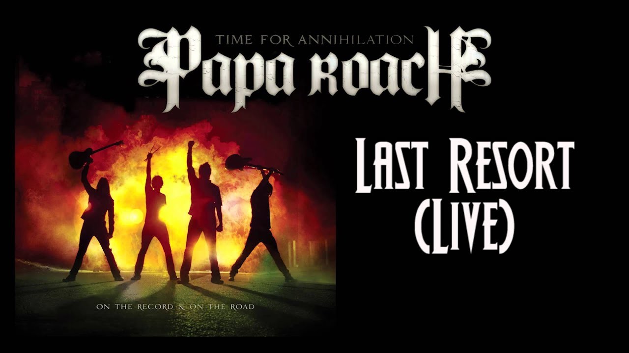 1920x1080 Papa Roach - Last Resort (Live) (Audio Stream)