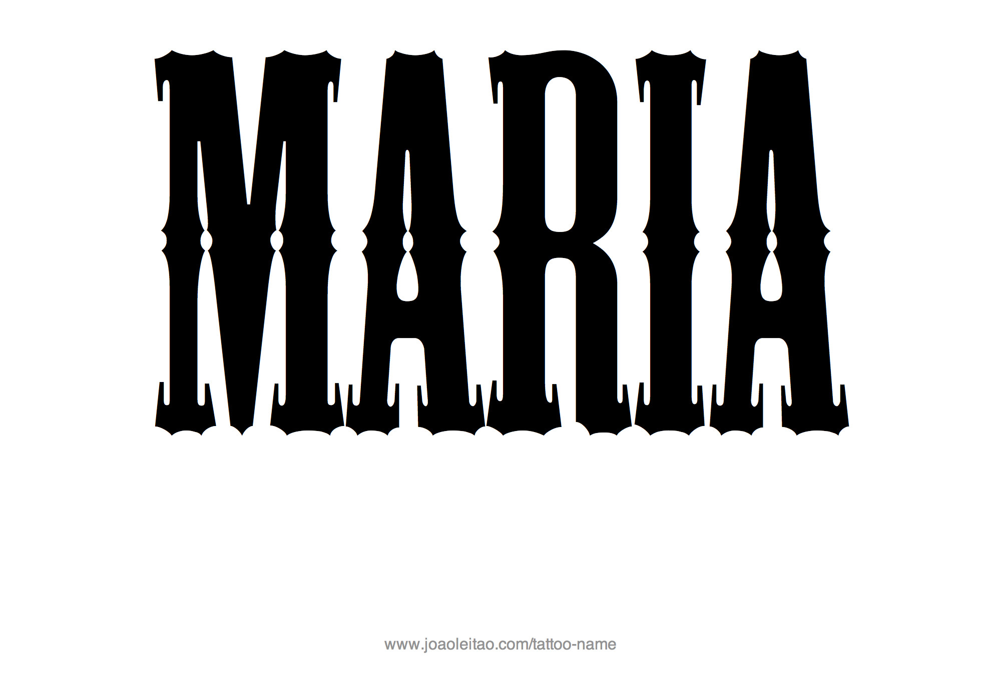 1990x1358 Tattoo Design Name Maria