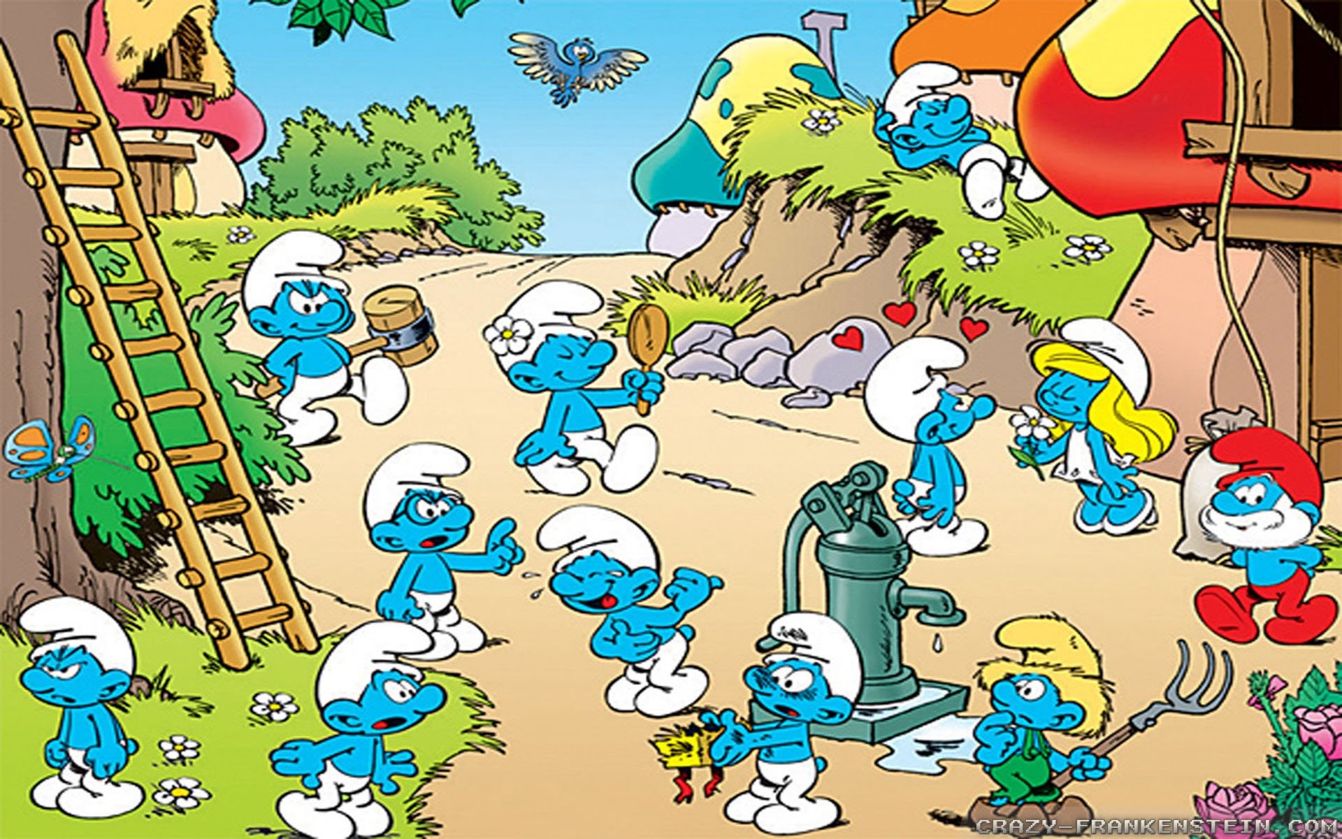 1920x1200 The-Smurfs-Cartoon-Wallpapers-2.jpg (1920Ã1200) | el 17 anata ga naritai  monodesu | Pinterest