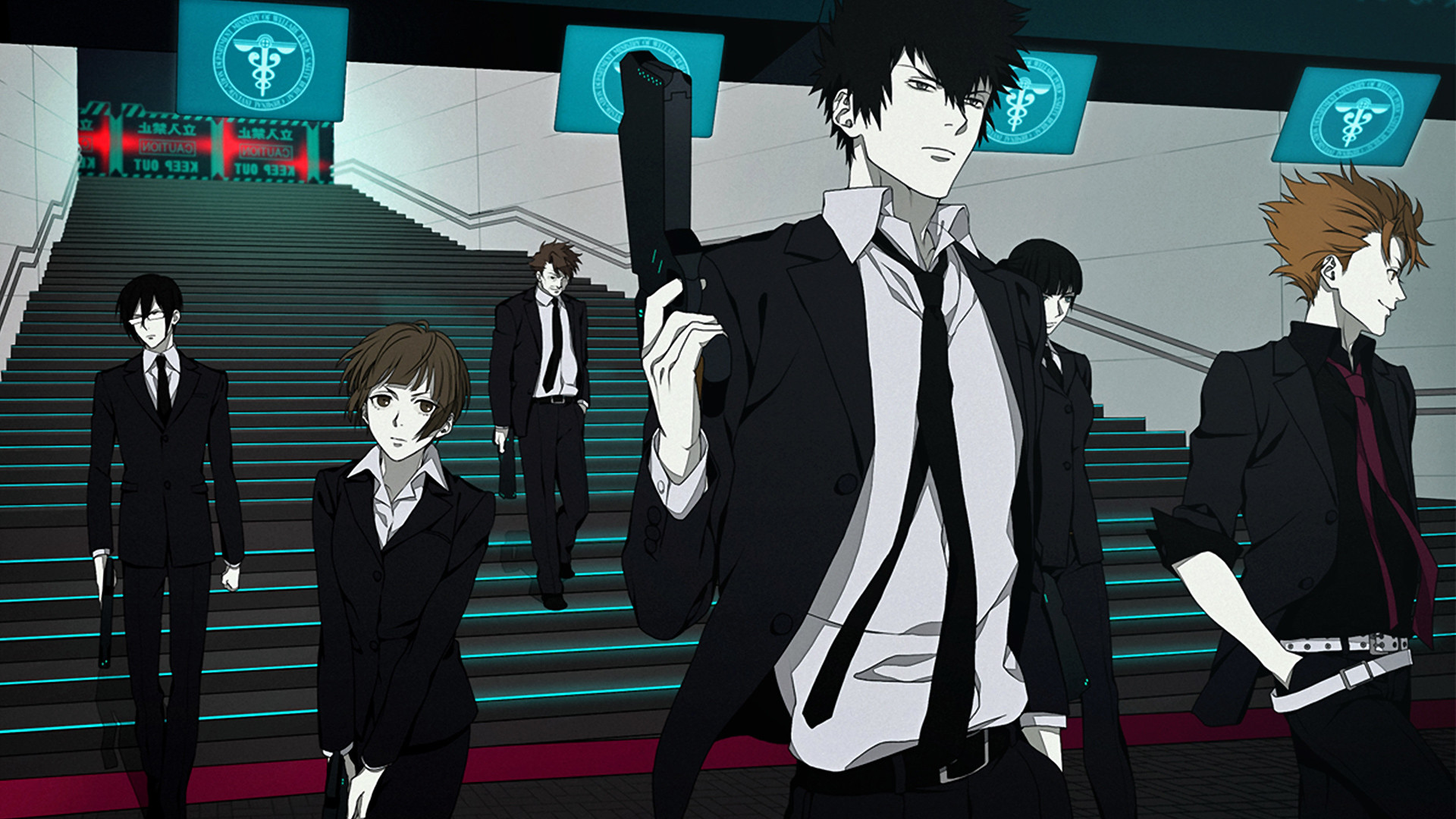 Anime Wallpaper:Psycho Pass -Kougami and Akane by cowgirlknight on  DeviantArt