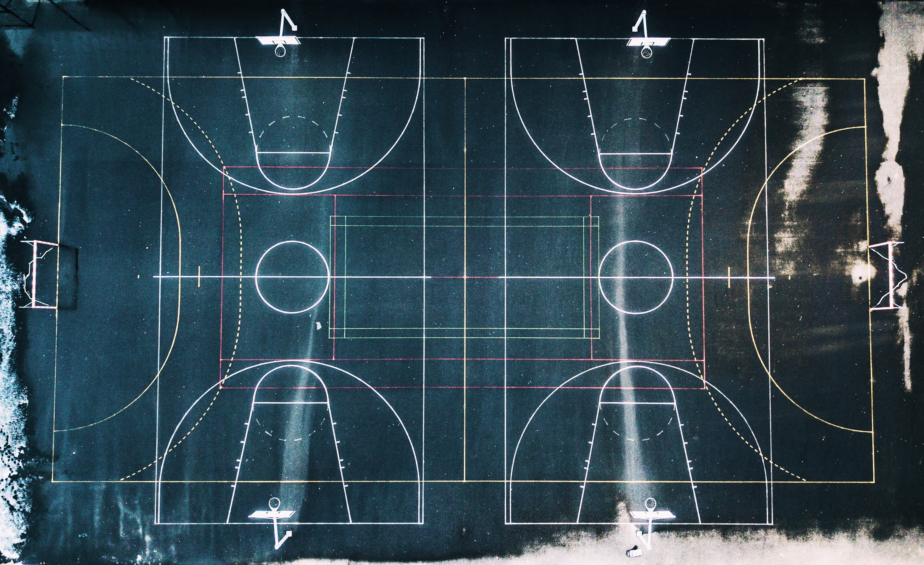 3241x1983 Geometric Basketball Court