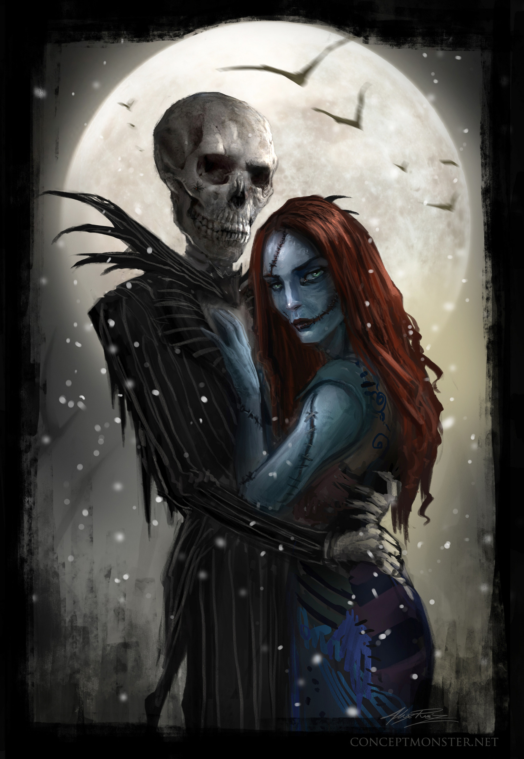 1769x2560 Jack-and-Sally-Meant-to-Be-nightmare-before-