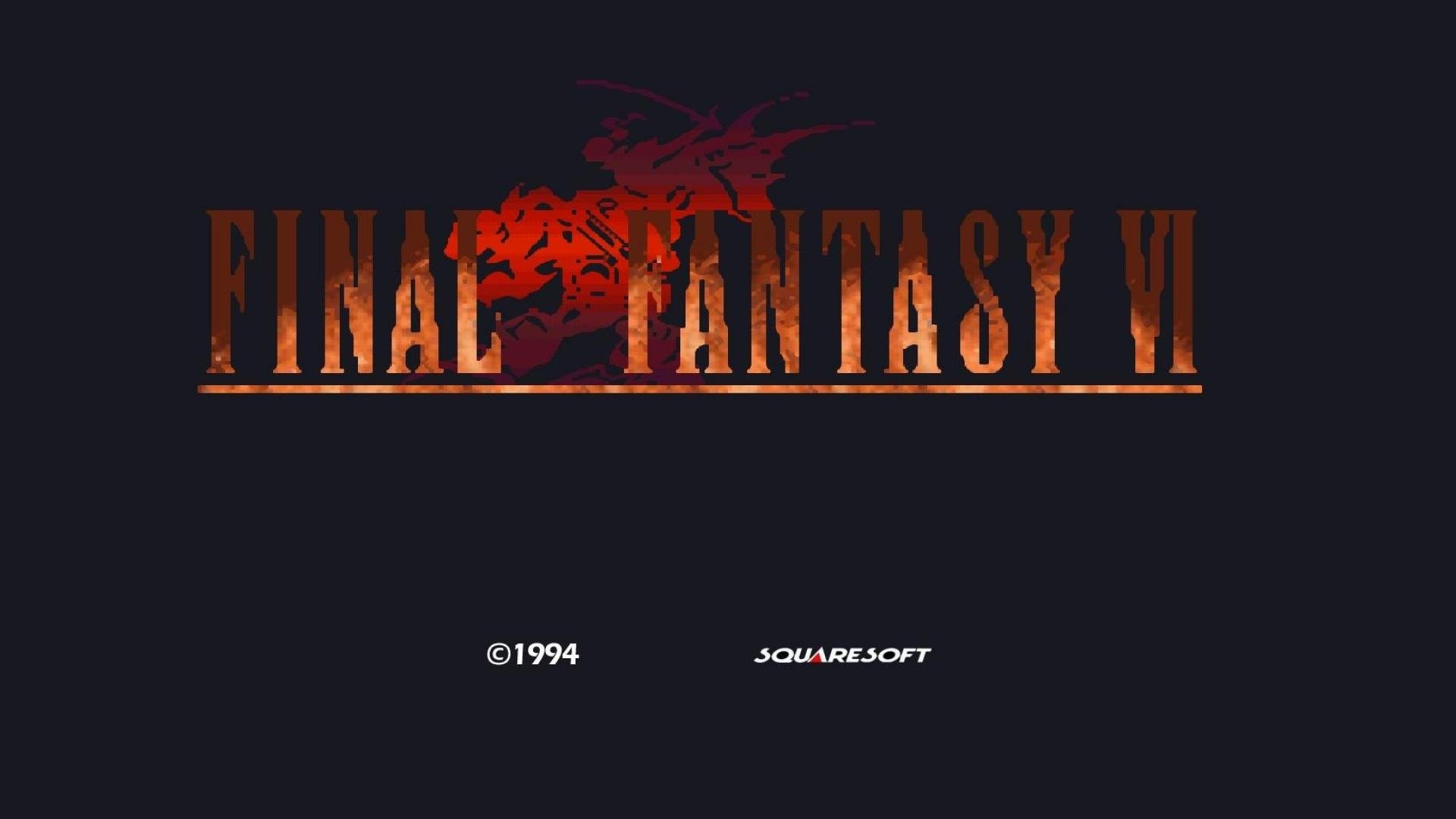 1920x1080 Final Fantasy 6 Title Screen