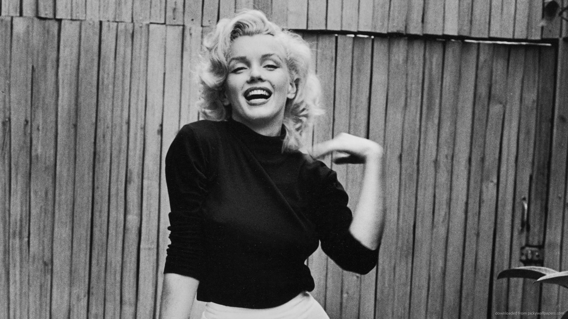 1920x1080 Marilyn Monroe Black Turtleneck for 