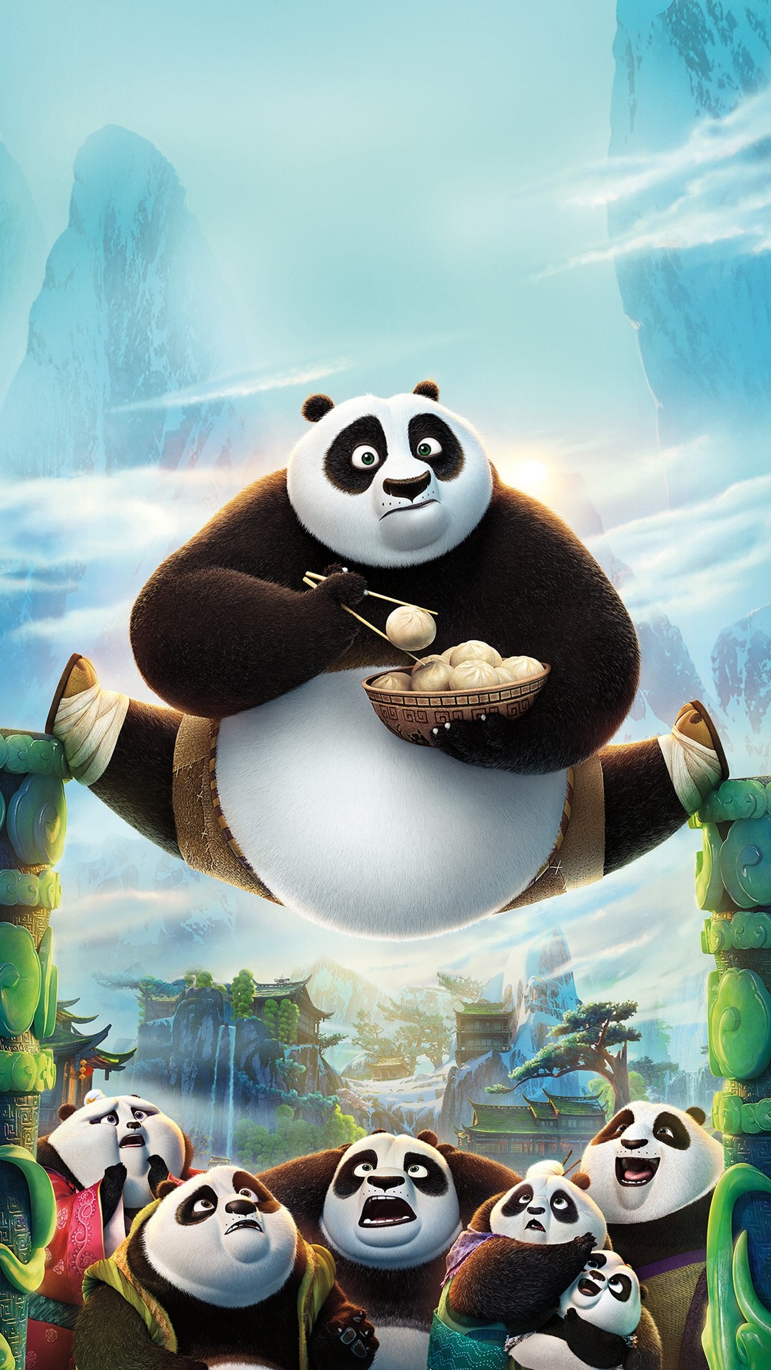1080x1920 Kungfu Panda Art Illust Film Disney iPhone 6 wallpaper