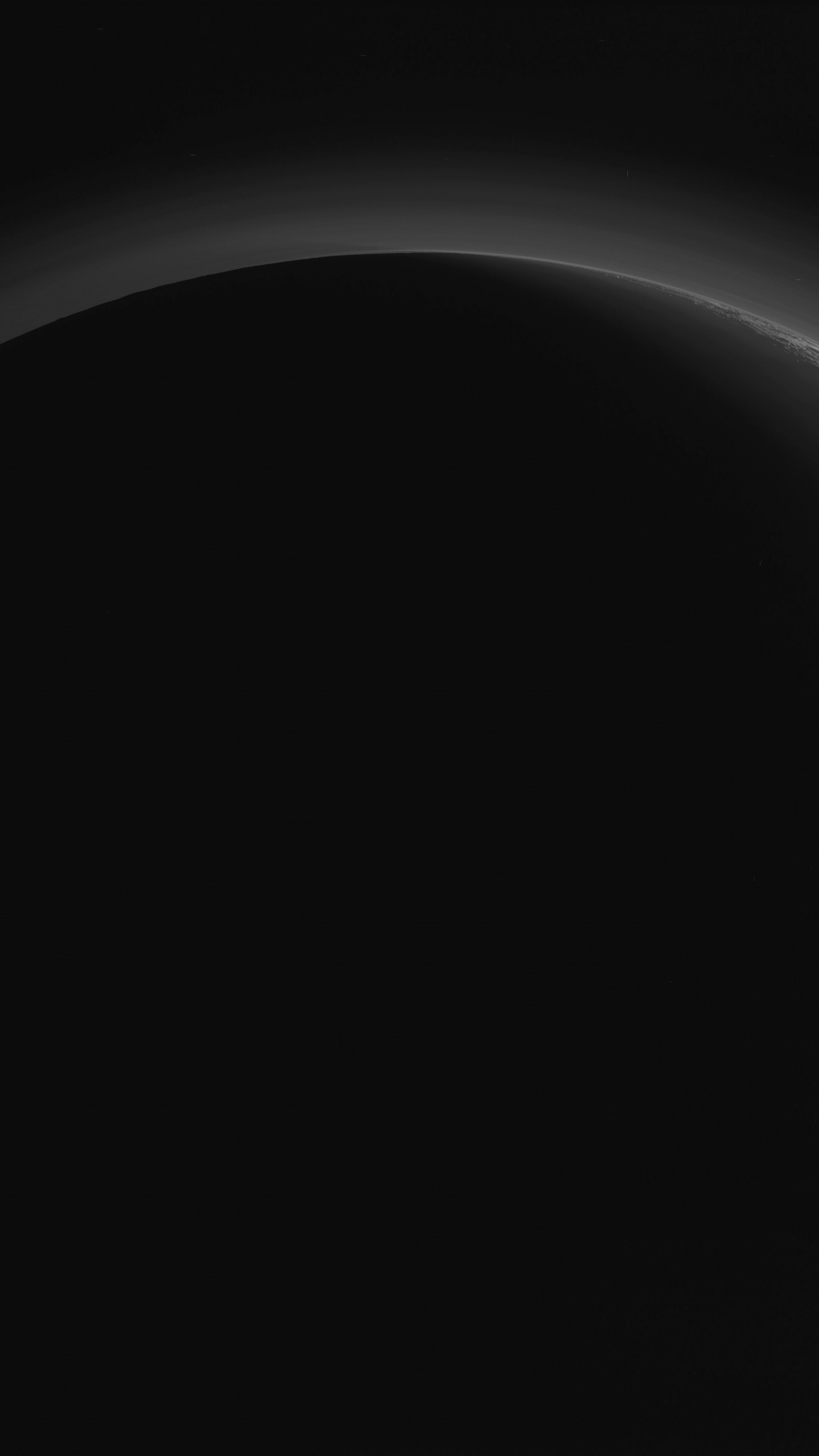 1440x2560  wallpaper Pluto, dark, space, planet, 8k