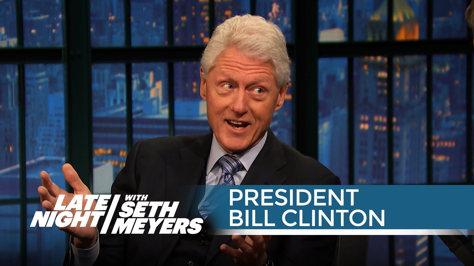 1920x1080 President Bill Clinton on Hillary Clinton's 2016 Plans - Late Night with  Seth Meyers - YouTube