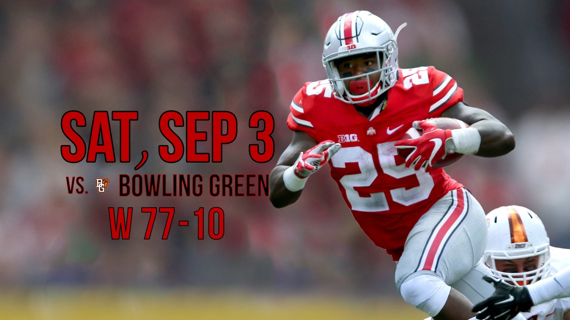 1920x1080 2016 Ohio State Buckeyes - Schedule & Scores (as of 9-12-16)