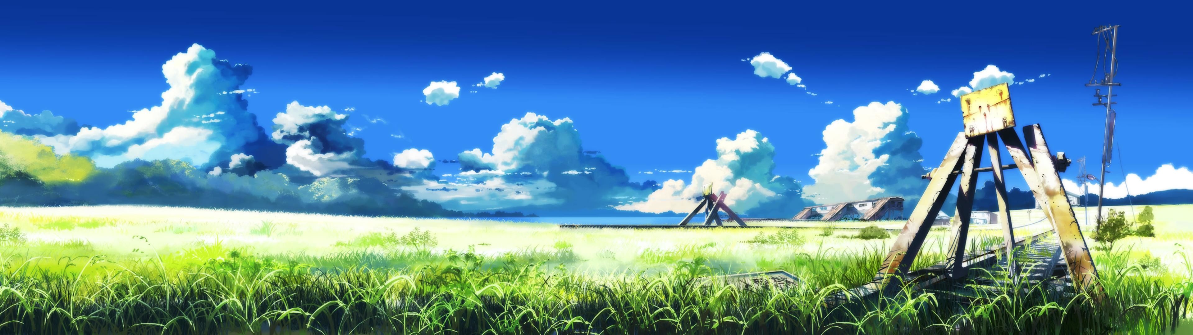 3840x1080 Best Anime Dual Monitor HD Pictures.