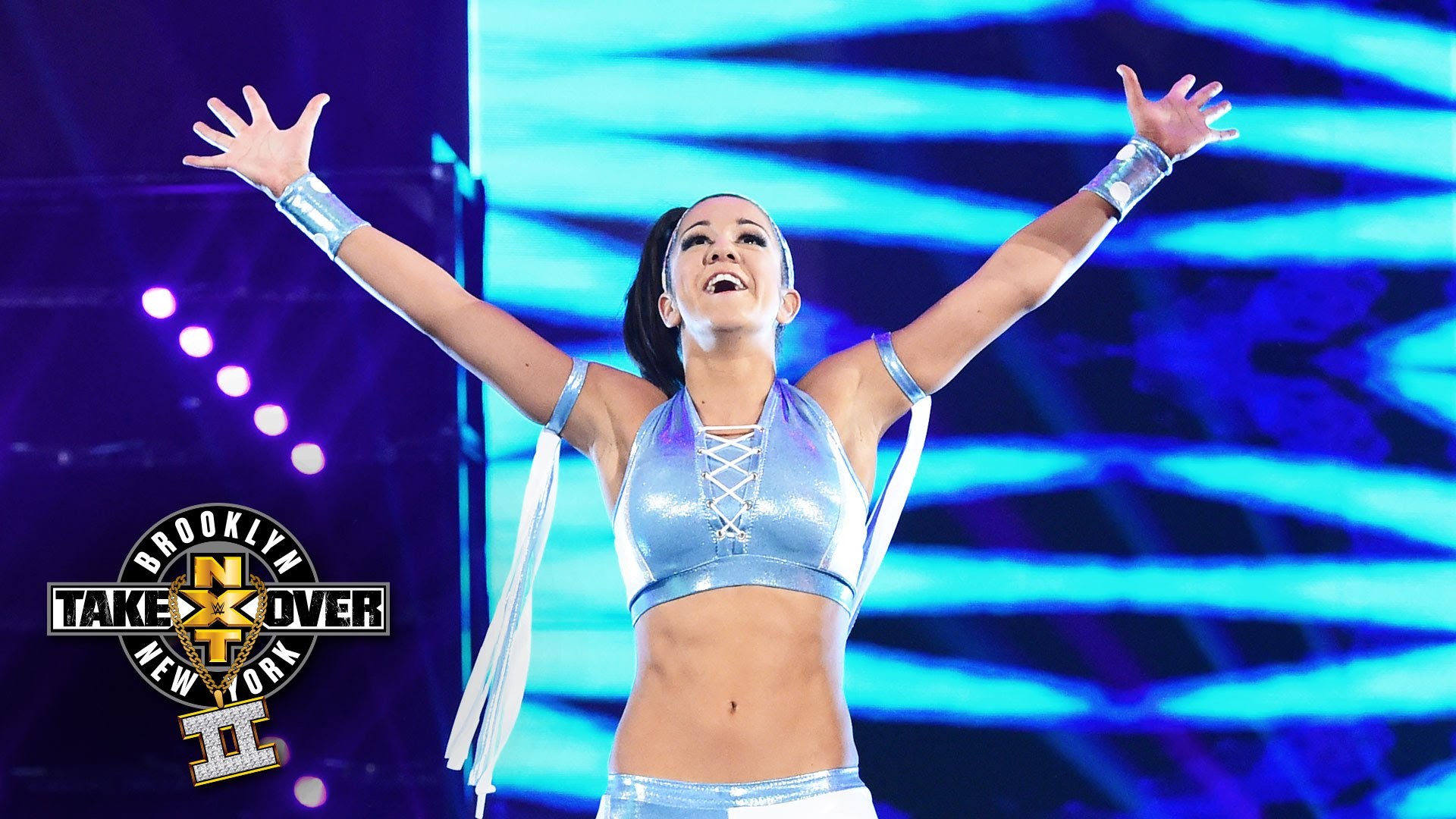 1920x1080 Bayley's entrance: NXT TakeOver: Brooklyn II, only on WWE Network