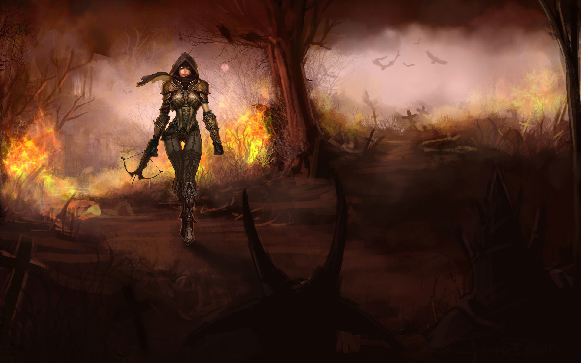 1920x1200 ... Free Download Good Demon Hunter - HDQ Cover Background Wallpapers ...