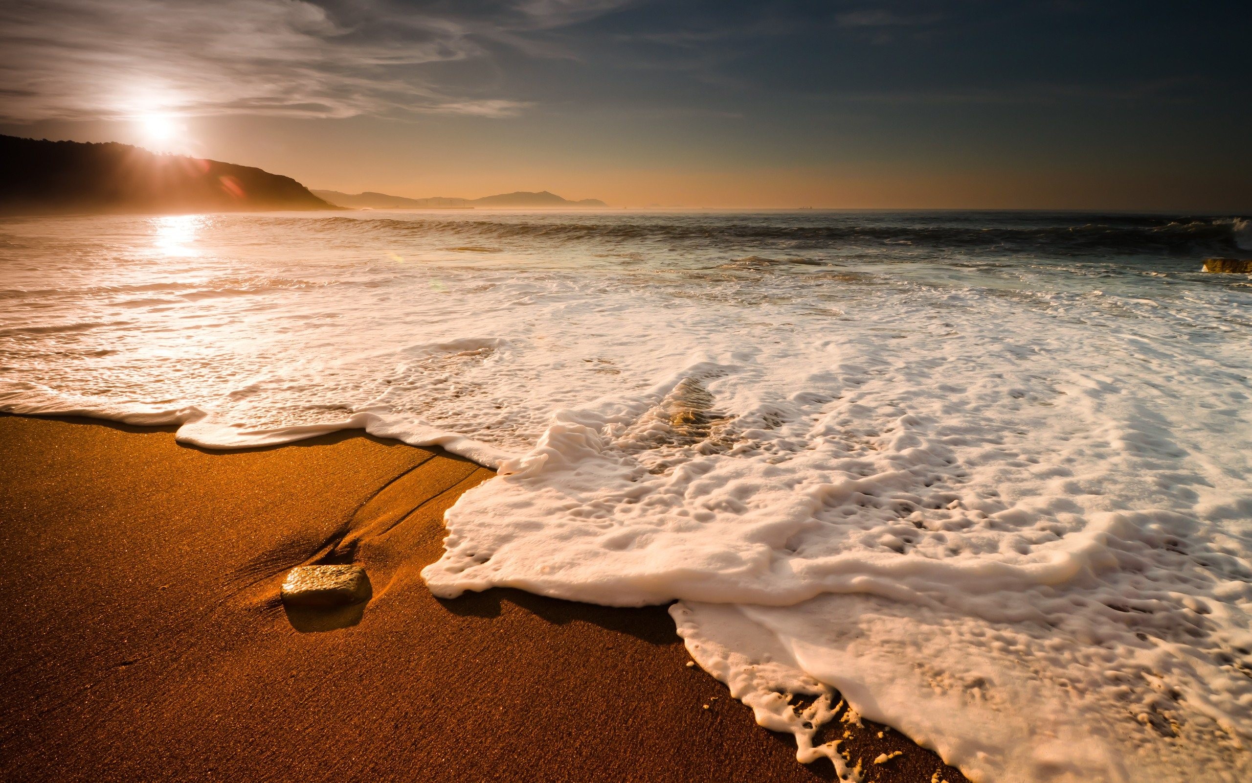 2560x1600 Explore Beach Sunsets, Sunset Beach, and more! HD Ocean Panorama Wallpaper  ...
