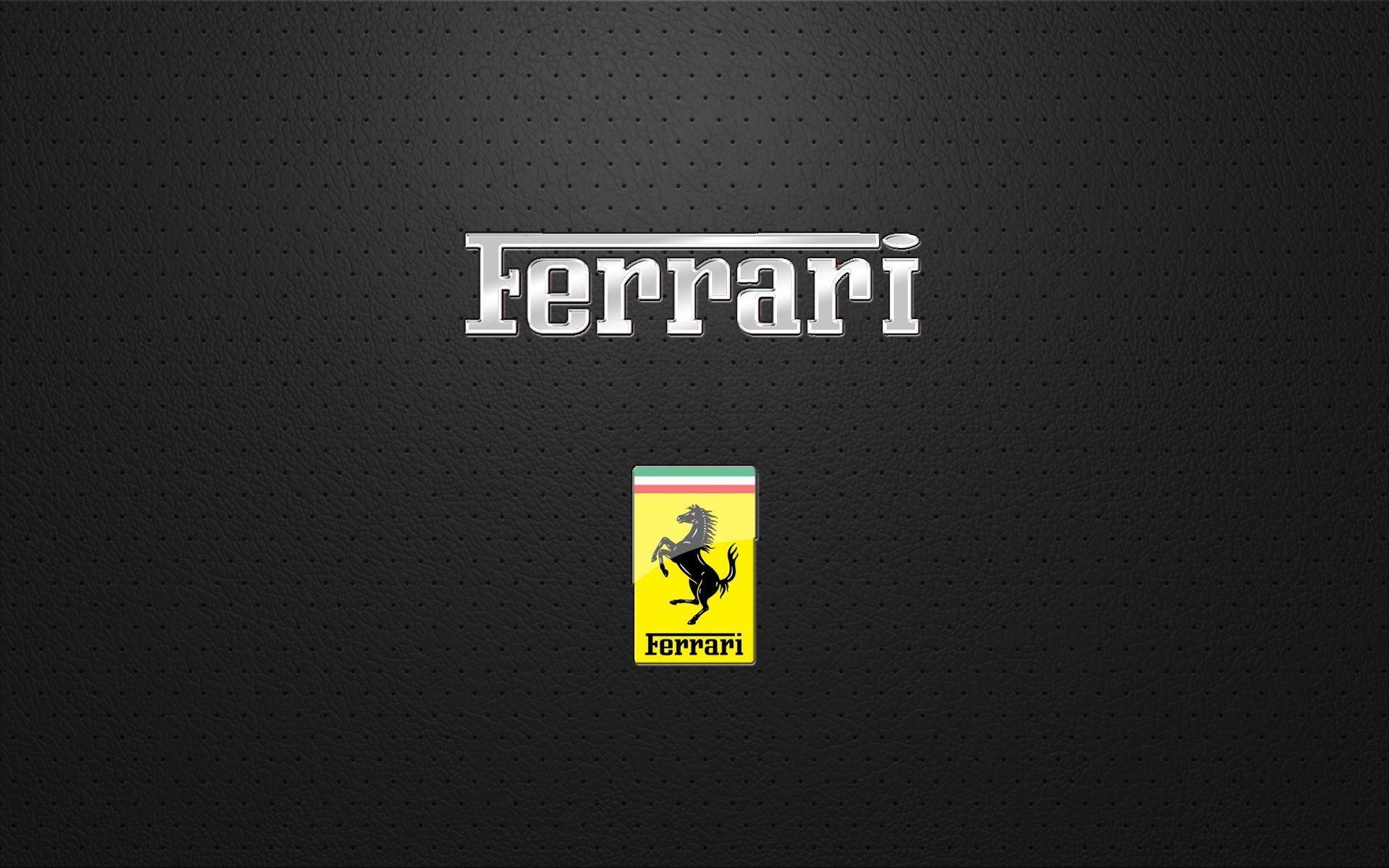 1920x1200 Wallpapers For > Ferrari Logo Wallpaper Black