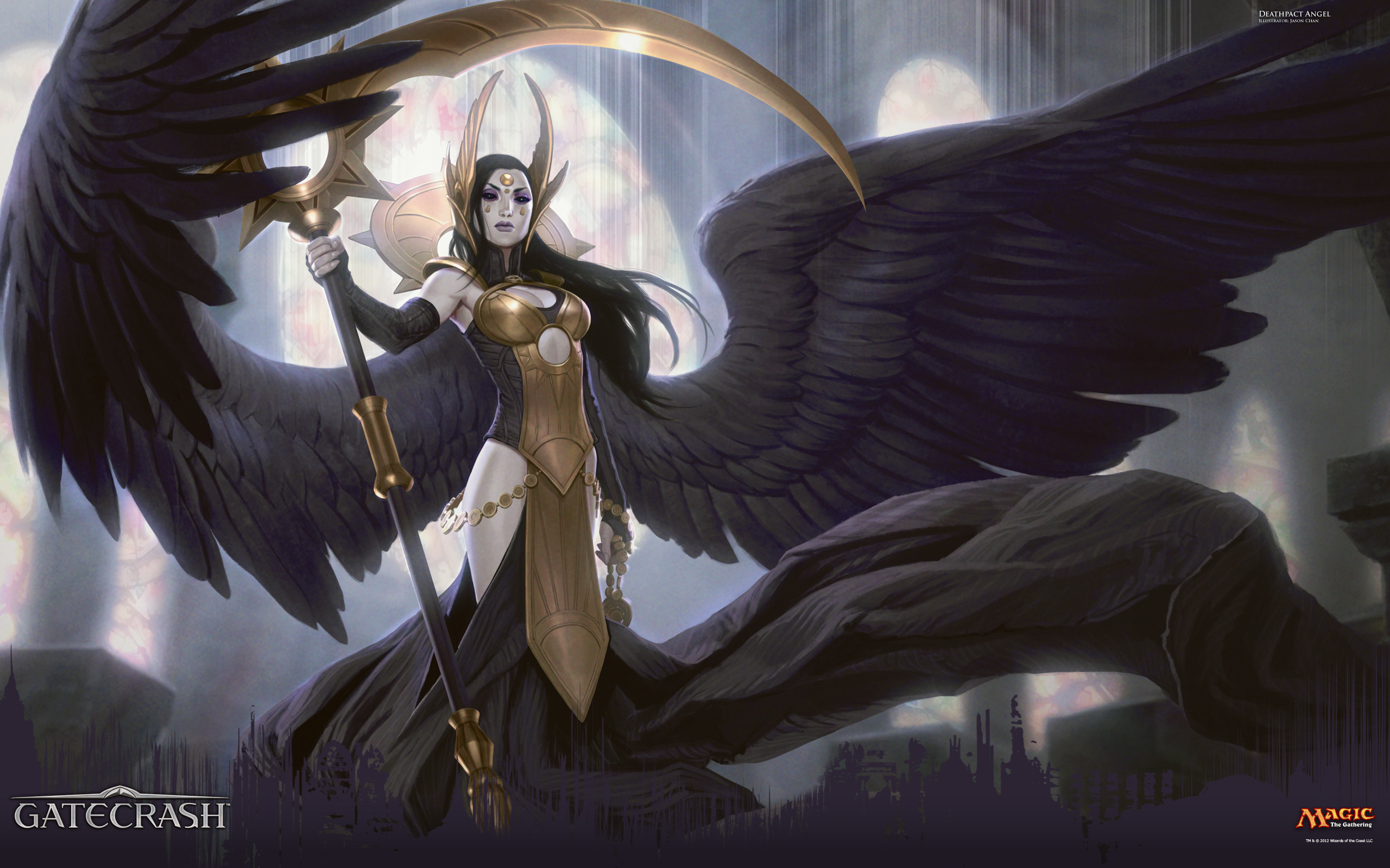 2560x1600 Wallpaper of the Week: Deathpact Angel : Daily MTG : Magic: The .