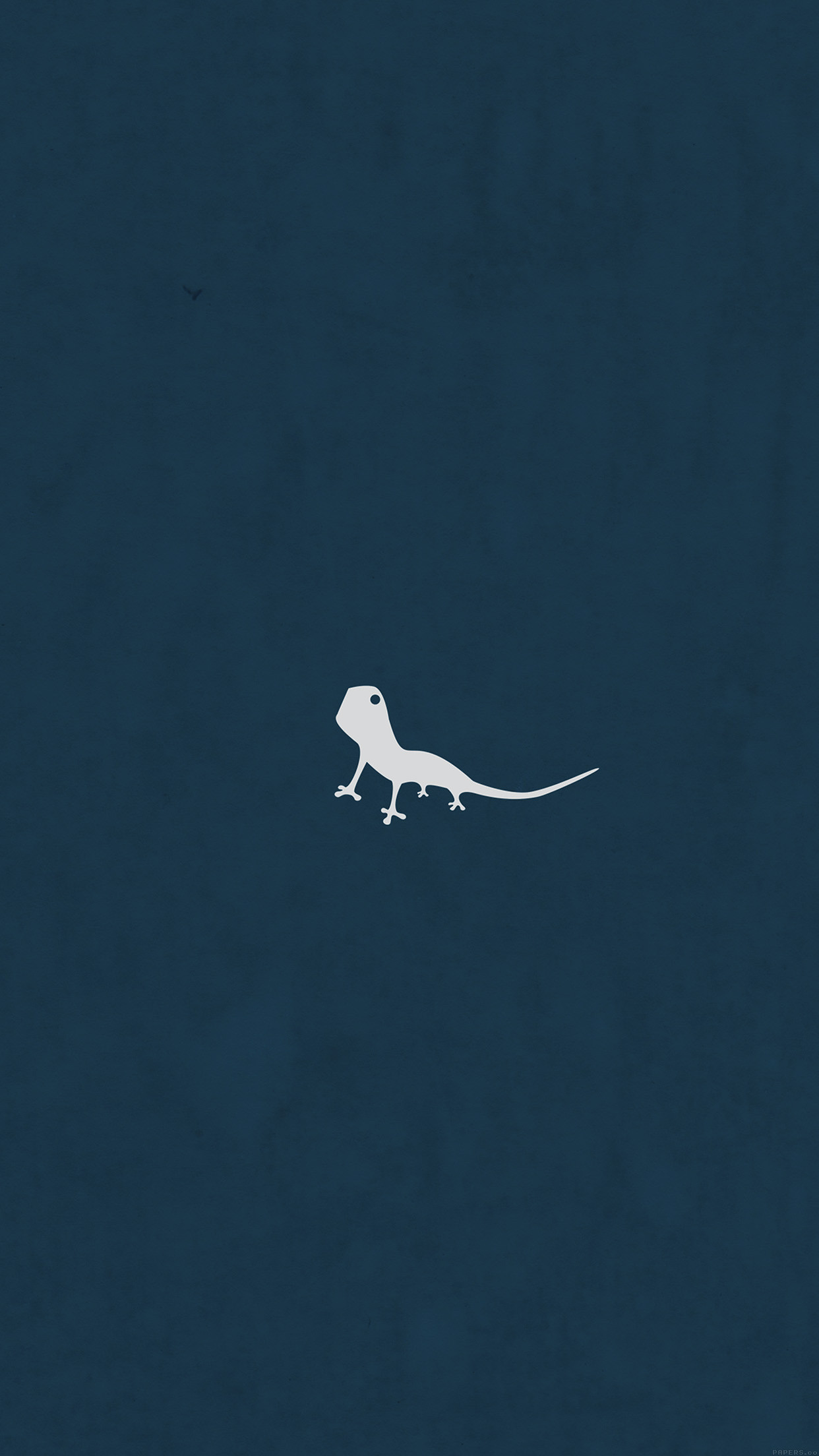 1242x2208 Lizard Blue Animal Simple Art iPhone 6 Plus