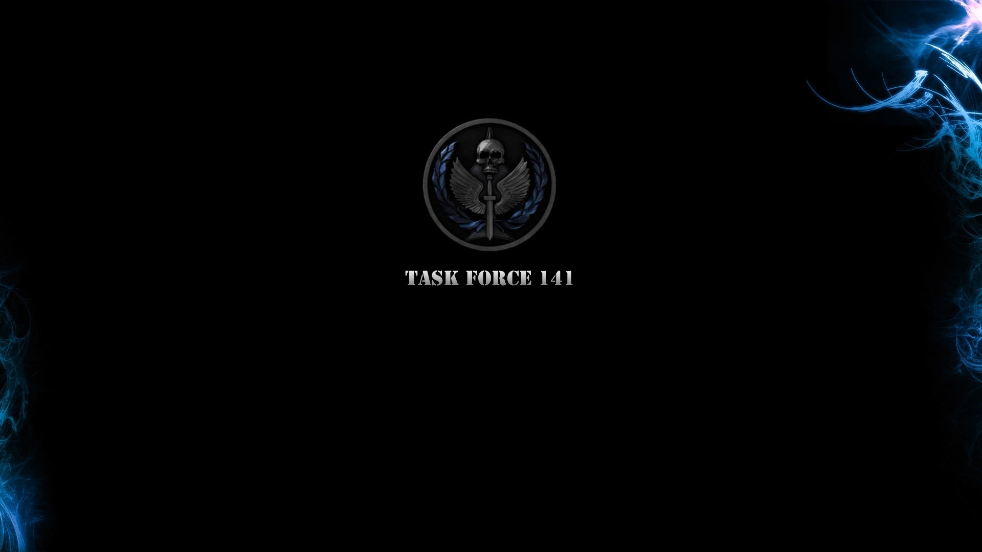 1920x1080 ... Task Force 141 rotating emblem by g3xter
