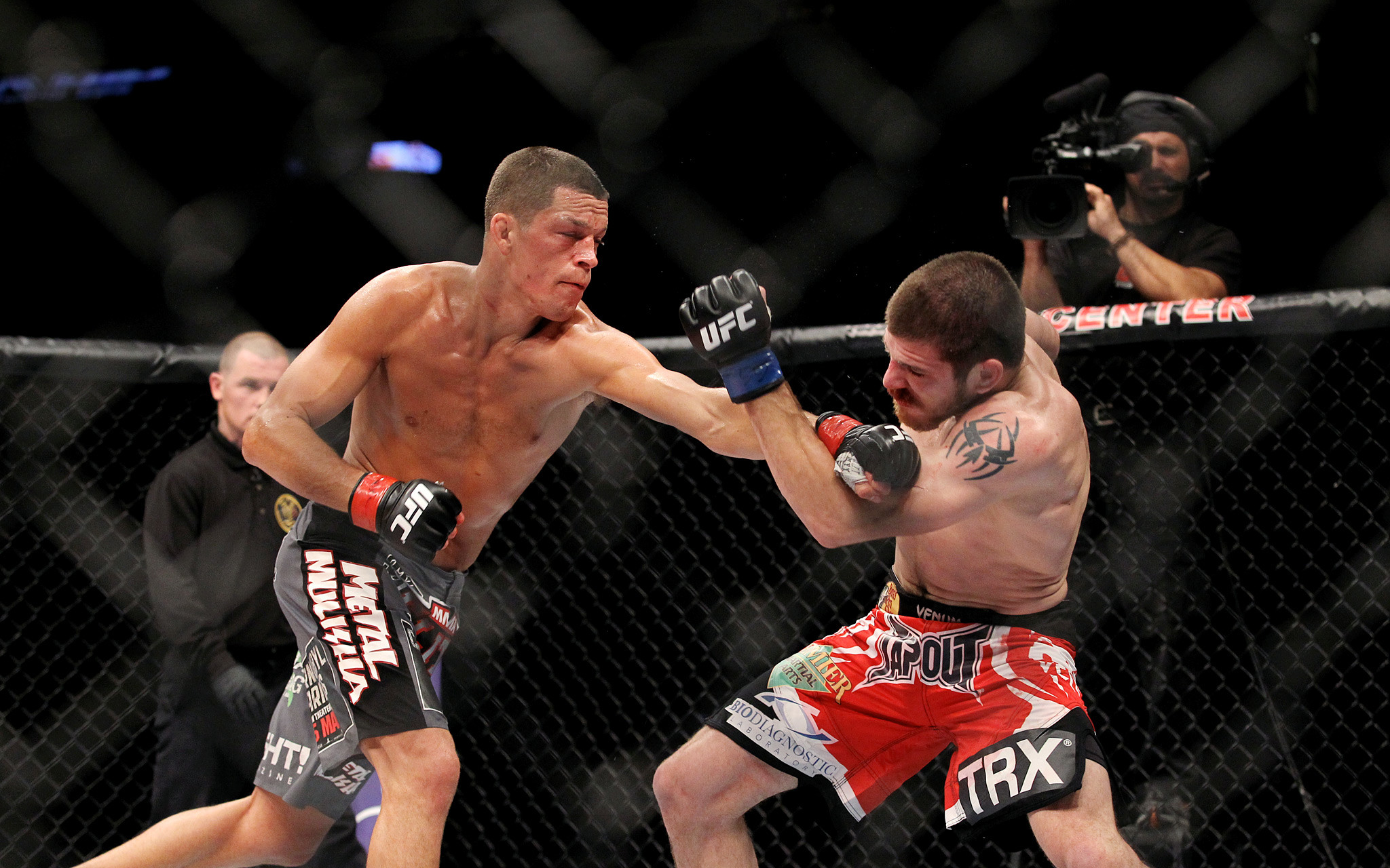 2048x1280 Nate Diaz will take on Michael Johnson in Orlando at UFC on FOX 17.