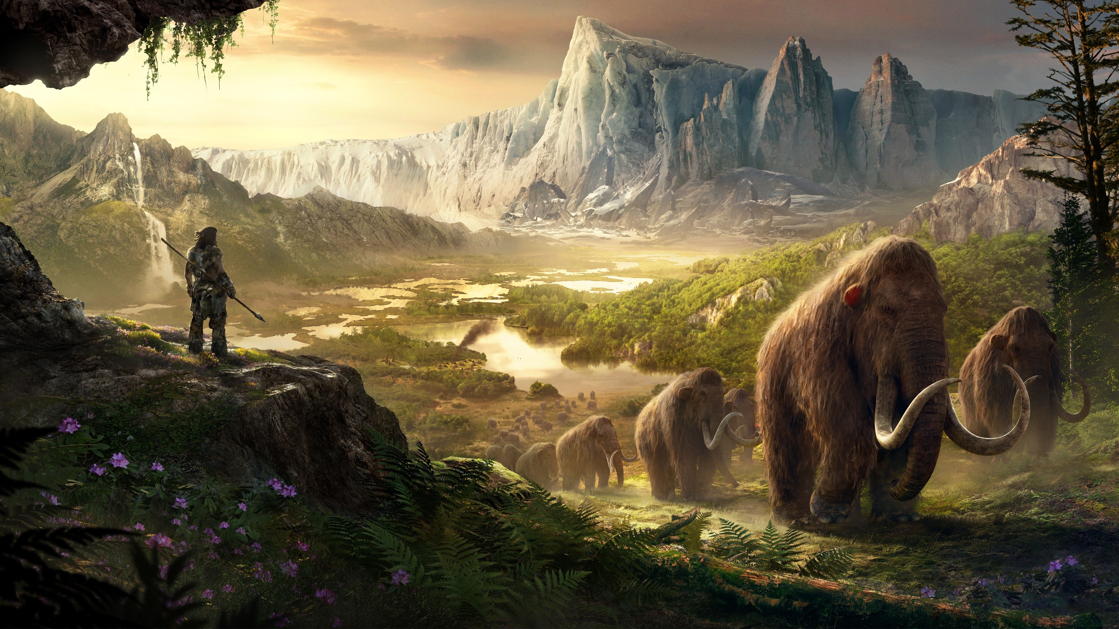 3840x2160 Prehistoric Stone age wallpaper inspired by far cry primal[4K] ...