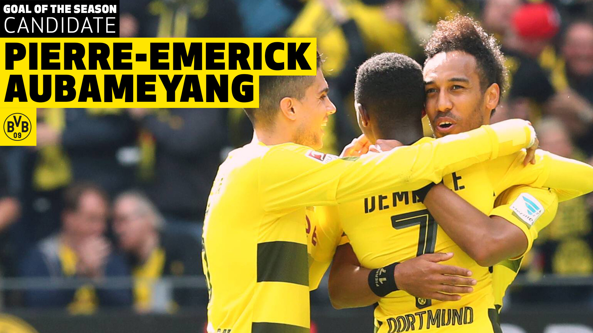 1920x1080 Goal of the Season contender: Borussia Dortmund's Pierre-Emerick Aubameyang  | bundesliga.com