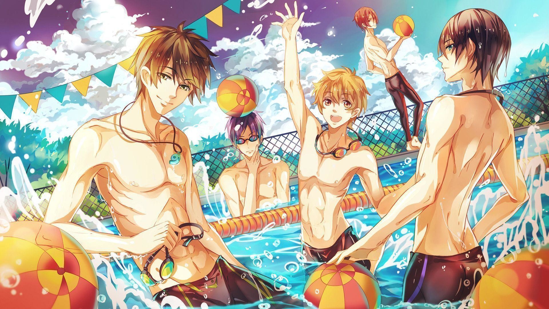 1920x1080 Iwatobi Swim Club Free! Anime Wallpaper HD