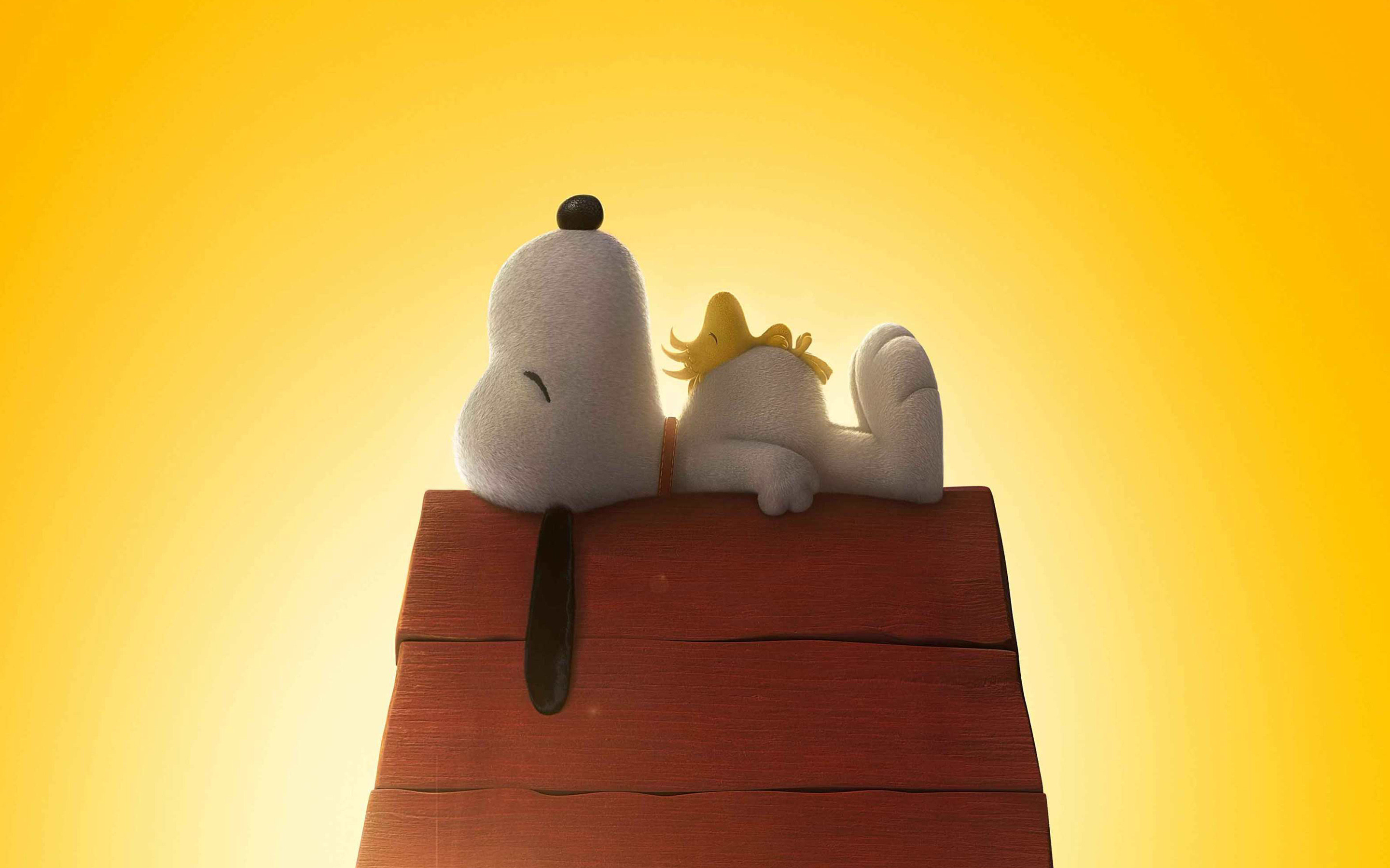 2880x1800 The-Peanuts-Sleeping-On-Hut-2015-Movie-Wallpaper