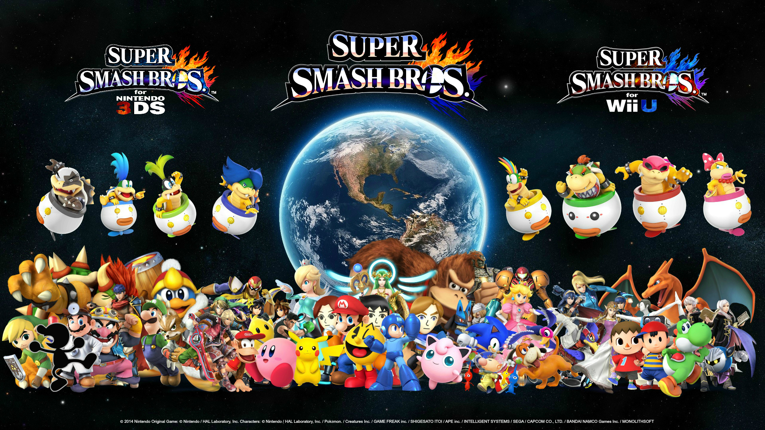 2560x1440 ... My Wallpaper from Super Smash Bros. 3DS/Wii U by AngelChavez98