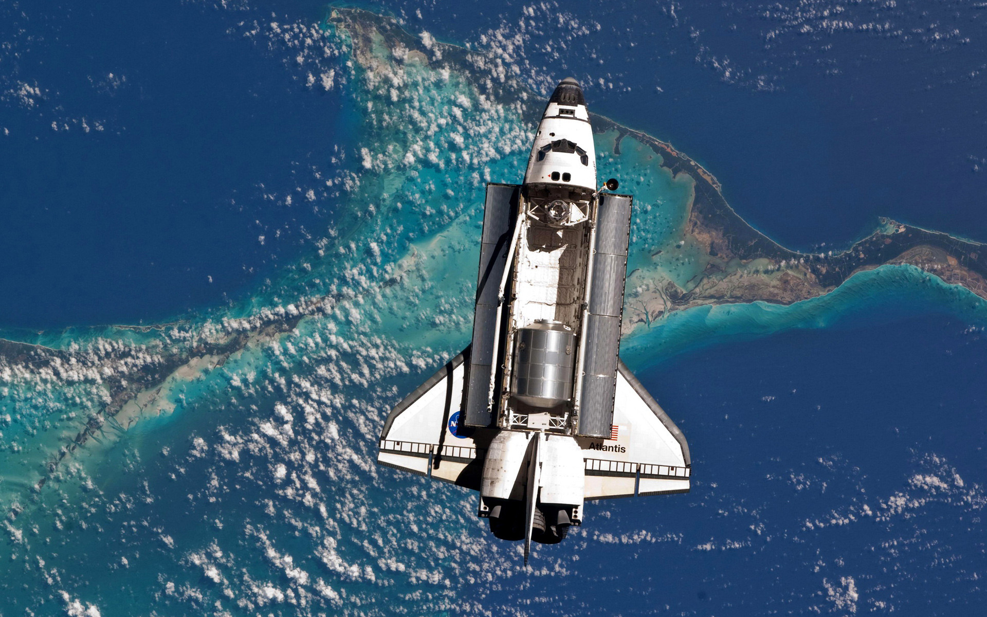 1920x1200 Atlantis Space Shuttle Orbit HD Wallpapers