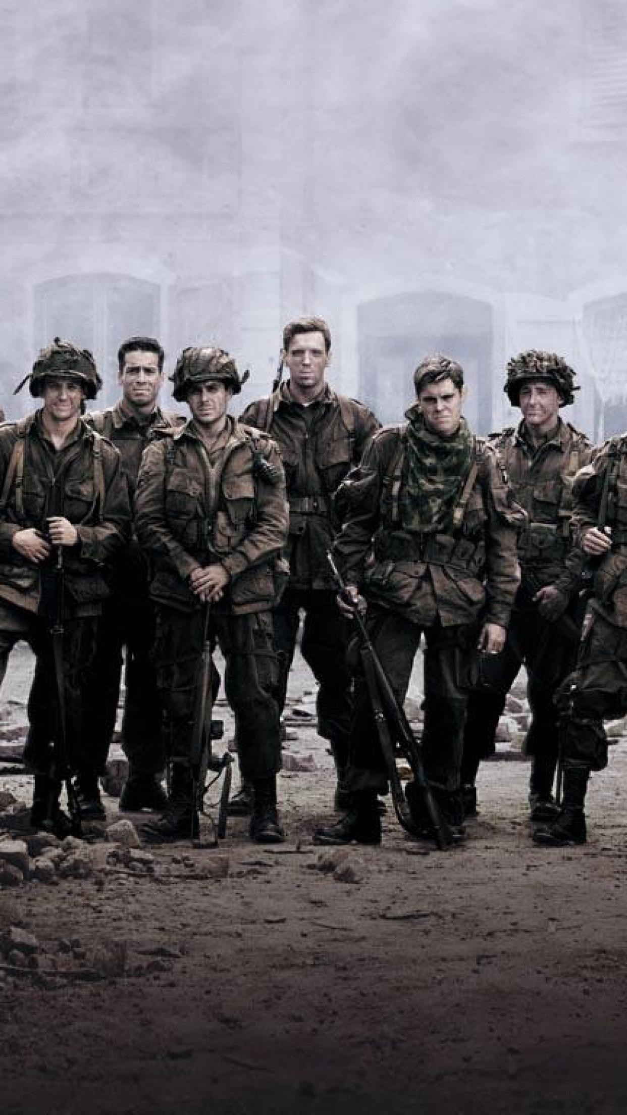 1242x2208 0 Military Phone Wallpaper Military army troops Band of brothers Tv show HD  Wallpapers.
