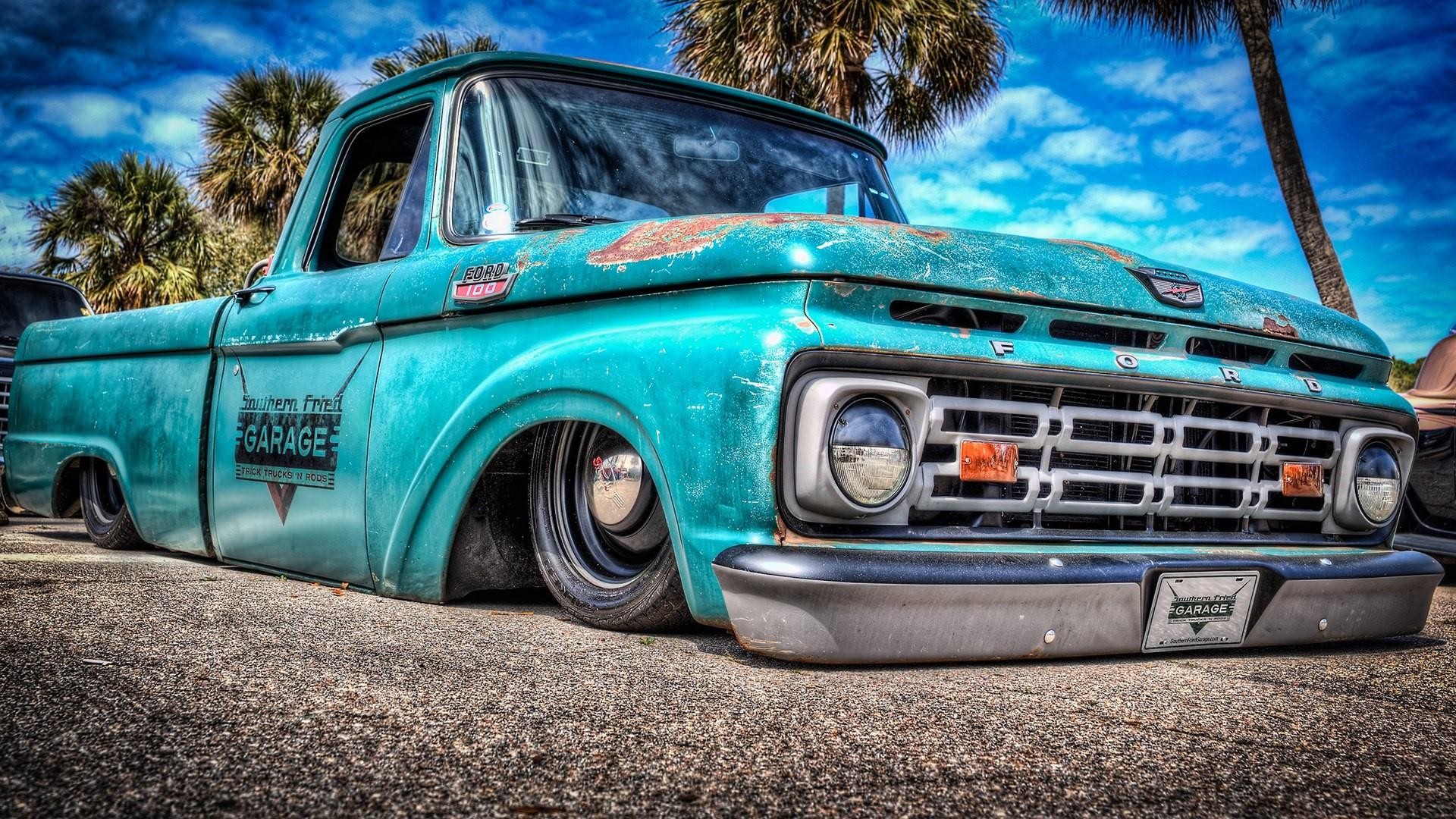Old Ford Truck Wallpaper.
