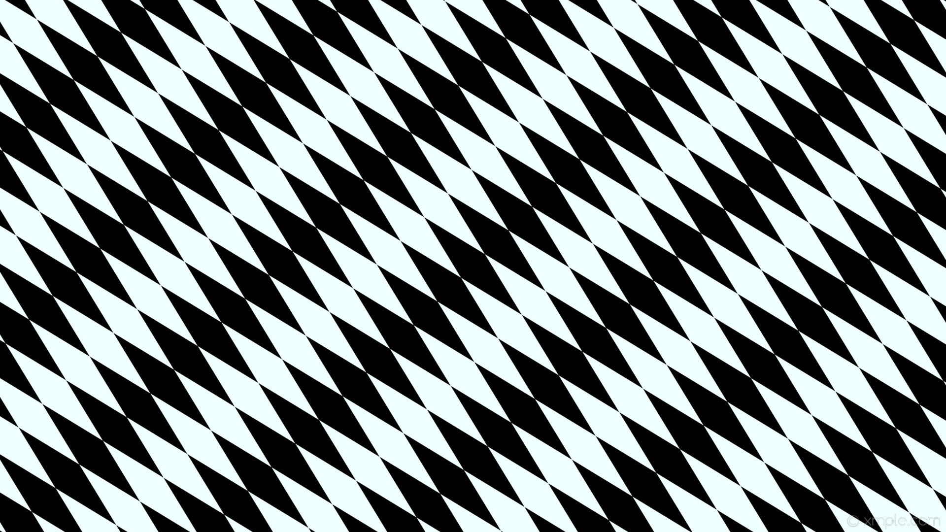 1920x1080 wallpaper lozenge black rhombus white diamond azure #000000 #f0ffff 135Â°  280px 68px