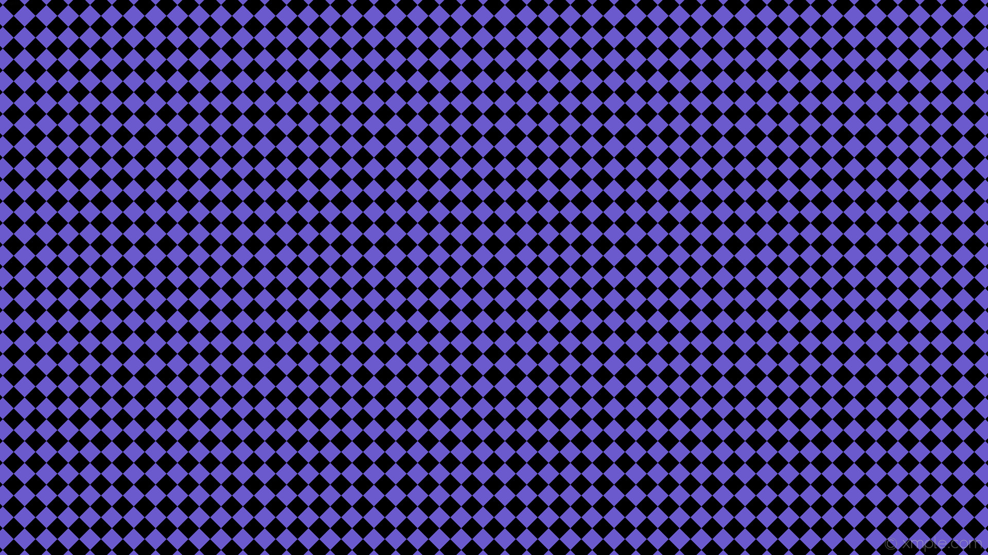 1920x1080 wallpaper checkered purple black squares slate blue #6a5acd #000000  diagonal 45Â° 30px
