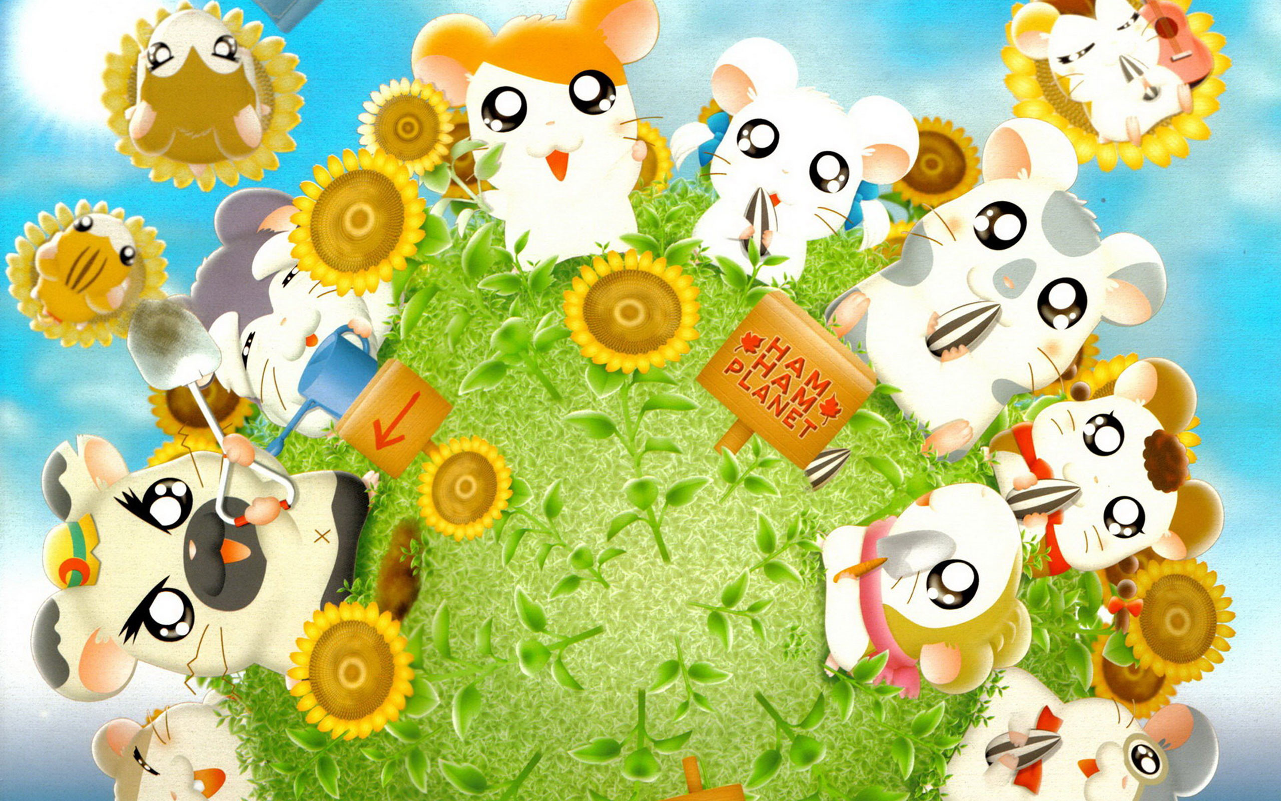 2560x1600 Hamtaro wallpapers (so you can make your phone cute :)