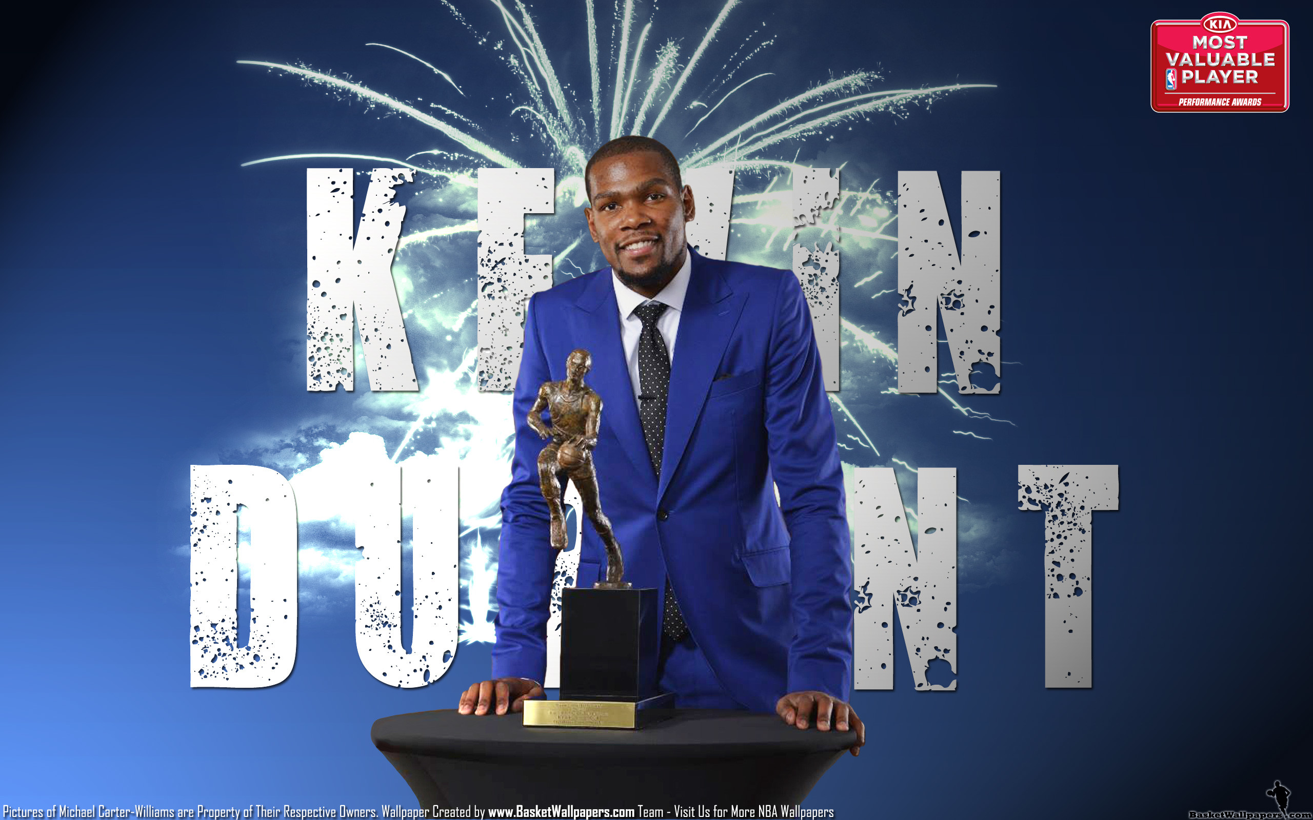 2560x1600 Kevin Durant 2014 MVP Wallpaper