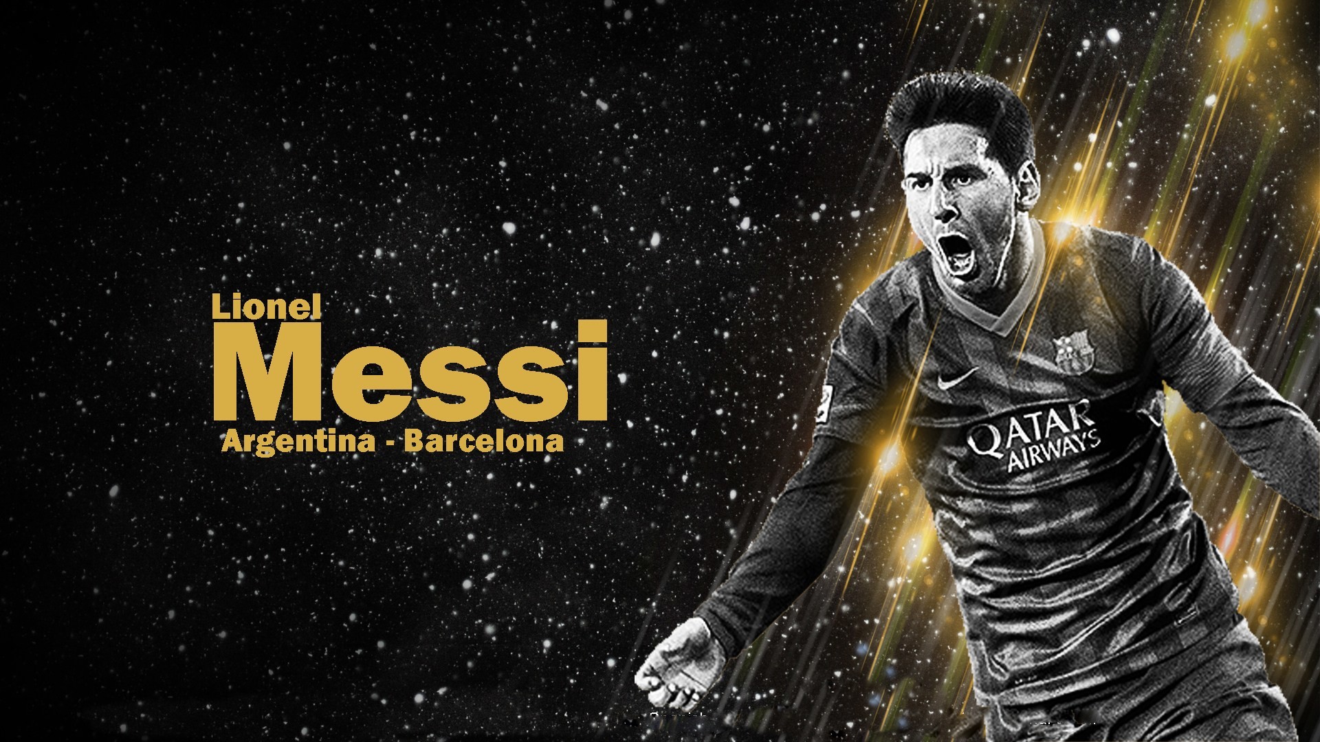 1920x1080 Lionel Messi barcelona Wallpaper