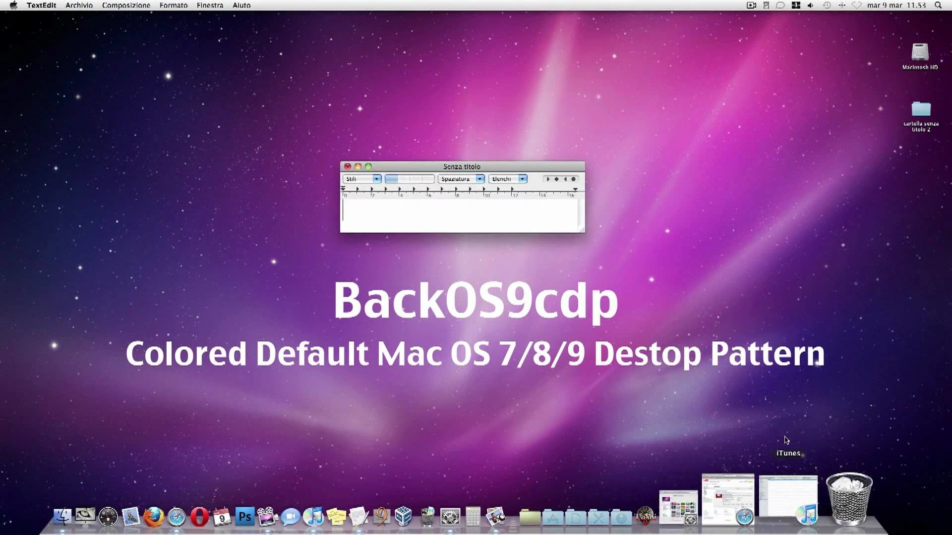 1920x1080 Cult wallpapers- Colored Default Mac OS 7/8/9 Desktop Pattern (BackOS9cdp)