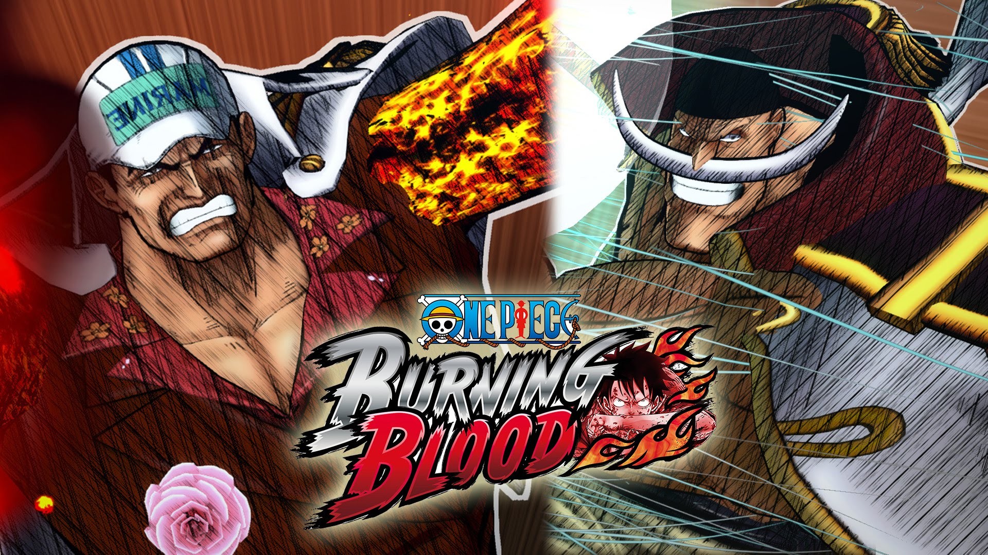 1920x1080 One Piece Burning Blood Kizaru, Aokiji, Akainu VS Whitebeard, Marco, Jozu  Gameplay - YouTube
