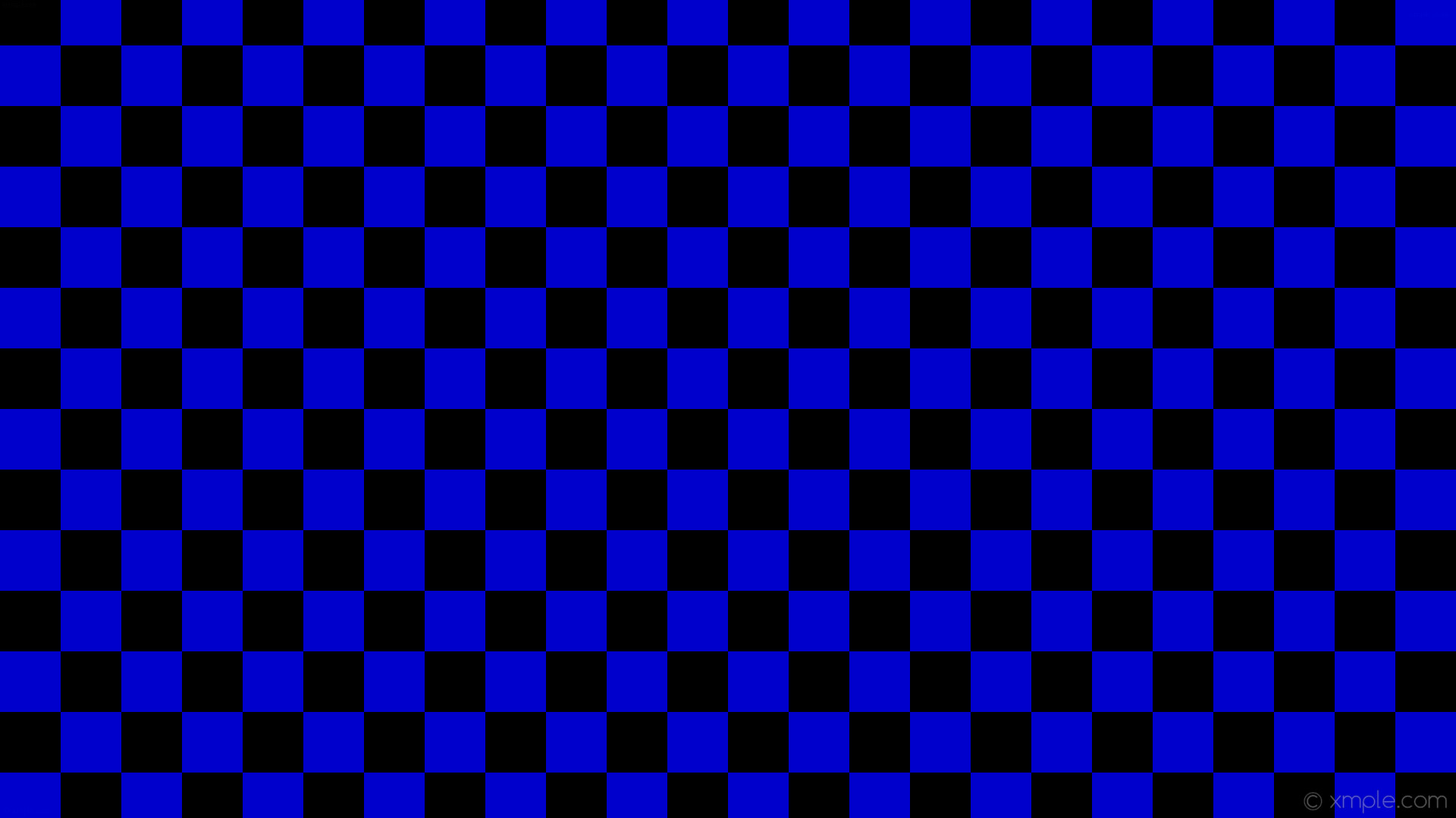 1920x1080 wallpaper black checkered blue squares medium blue #0000cd #000000 diagonal  0Â° 80px