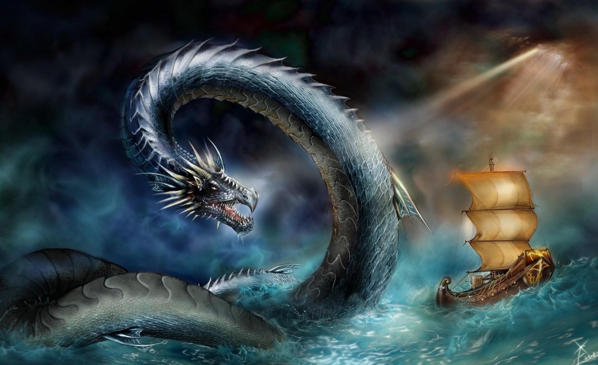 1920x1172 3D Dragons Wallpapers (1)