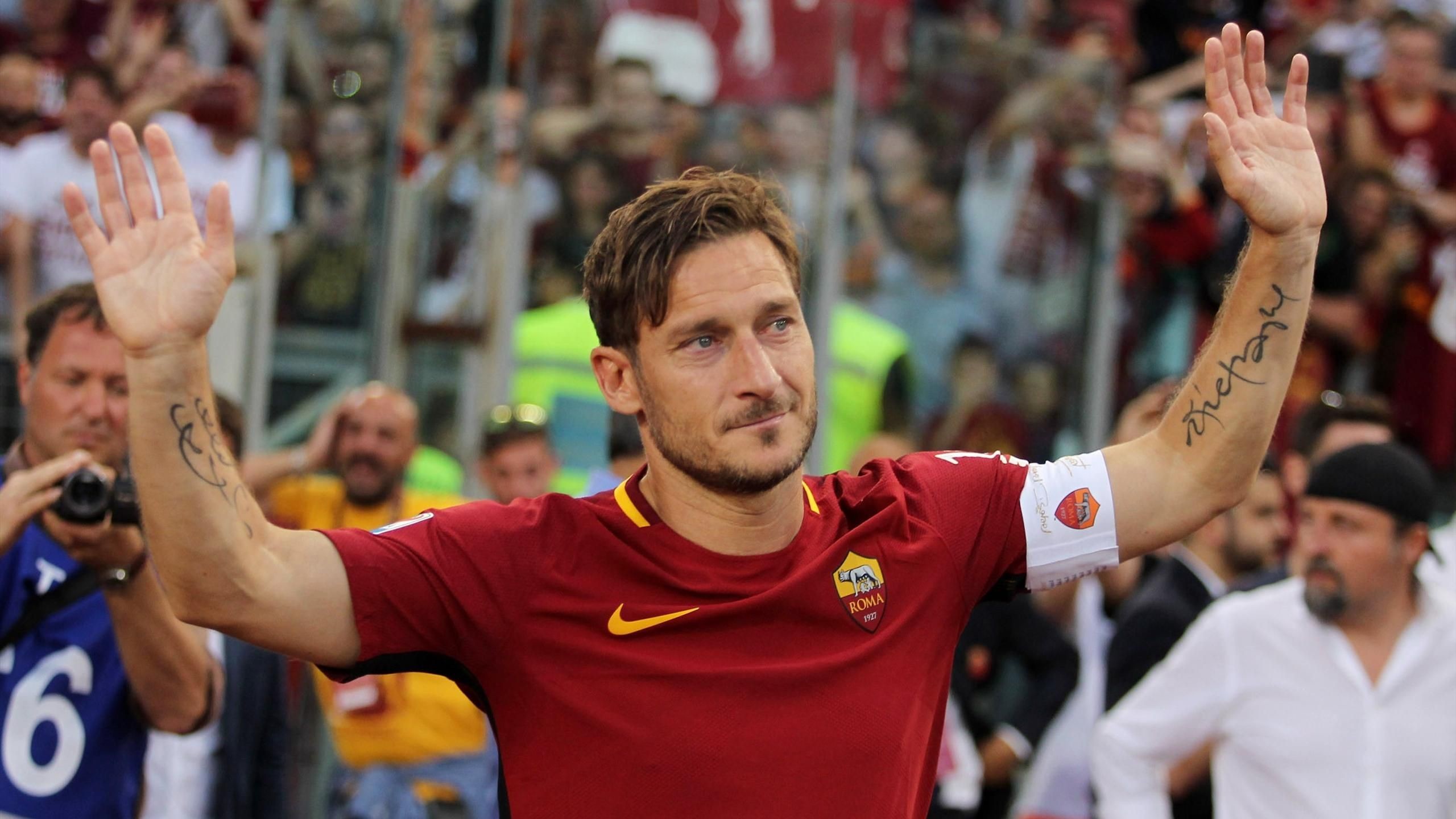 2560x1440 Francesco Totti reveals one player he regrets never playing with – 'it  would have been a dream'