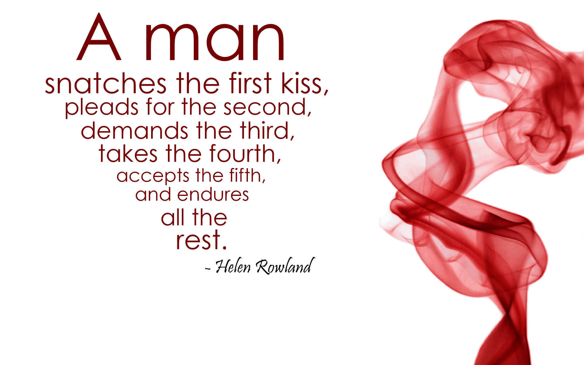 1920x1200 cute love quote pictures - A man snatches the first kiss, pleads for the  second