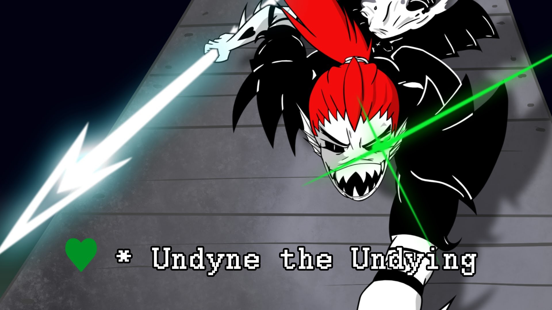 1920x1080 Undyne the Undying – Undertale parody animation - (Unusualbox) - YouTube
