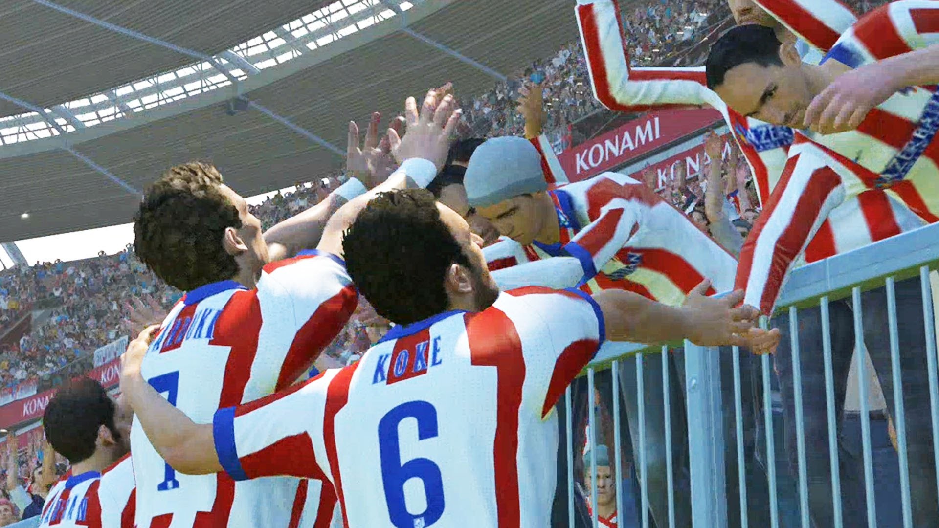 1920x1080 Best Atletico Madrid XI in PES 2015