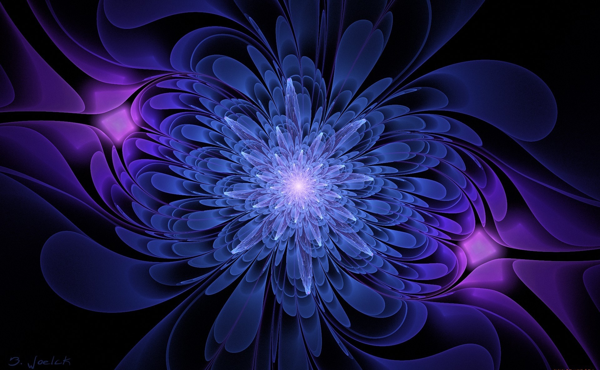1920x1183 amazing, color, smart phones ios, download flower, art,black, blue
