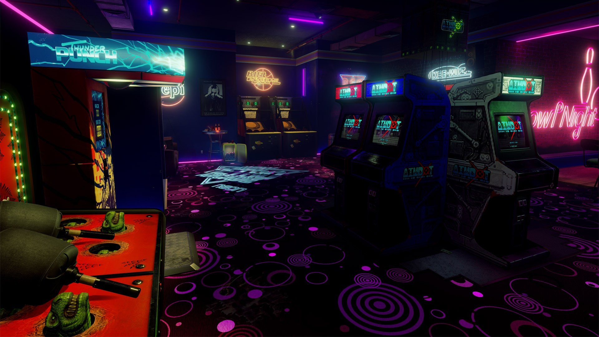 1920x1080 'New Retro Arcade: Neon' is a Classic Arcade Gamer Paradise