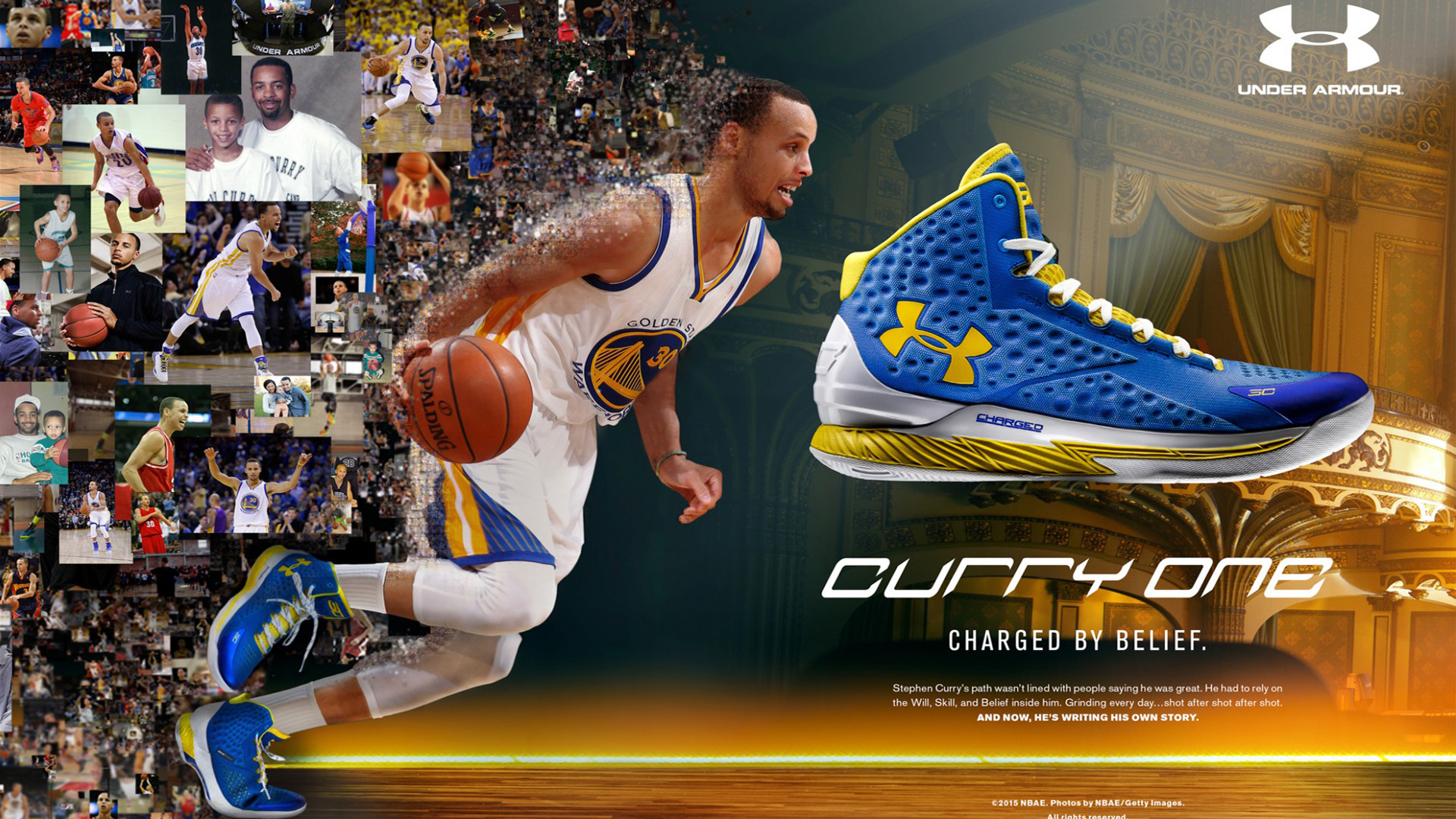 1920x1080 Stephen Curry Under Armour Shoes wallpaper