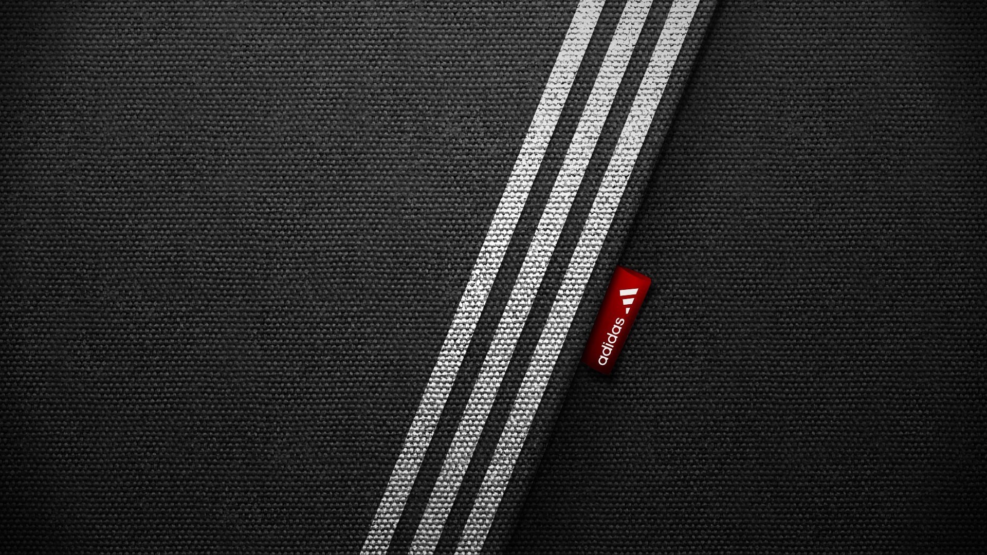 1920x1080 Adidas Brand Logo Stripes Dark Desktop Wallpaper