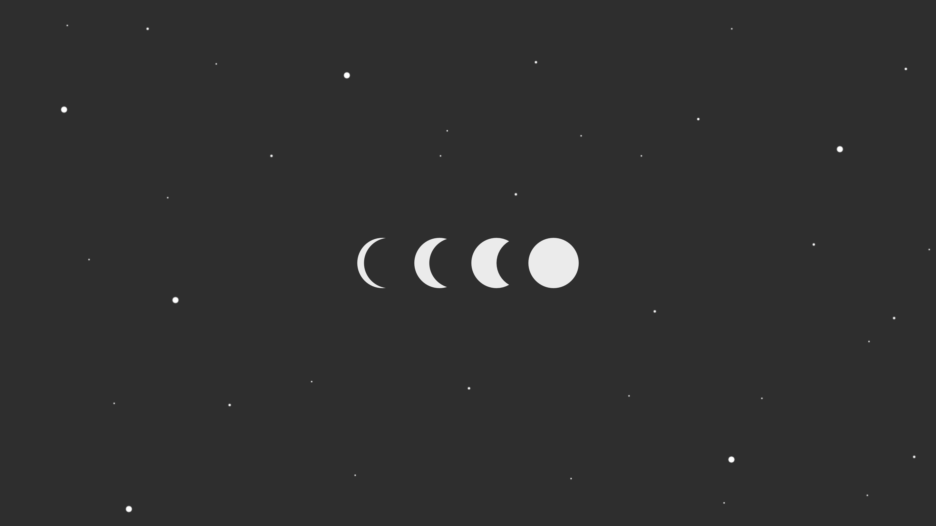 3840x2160 I made thisMoon Phases ...