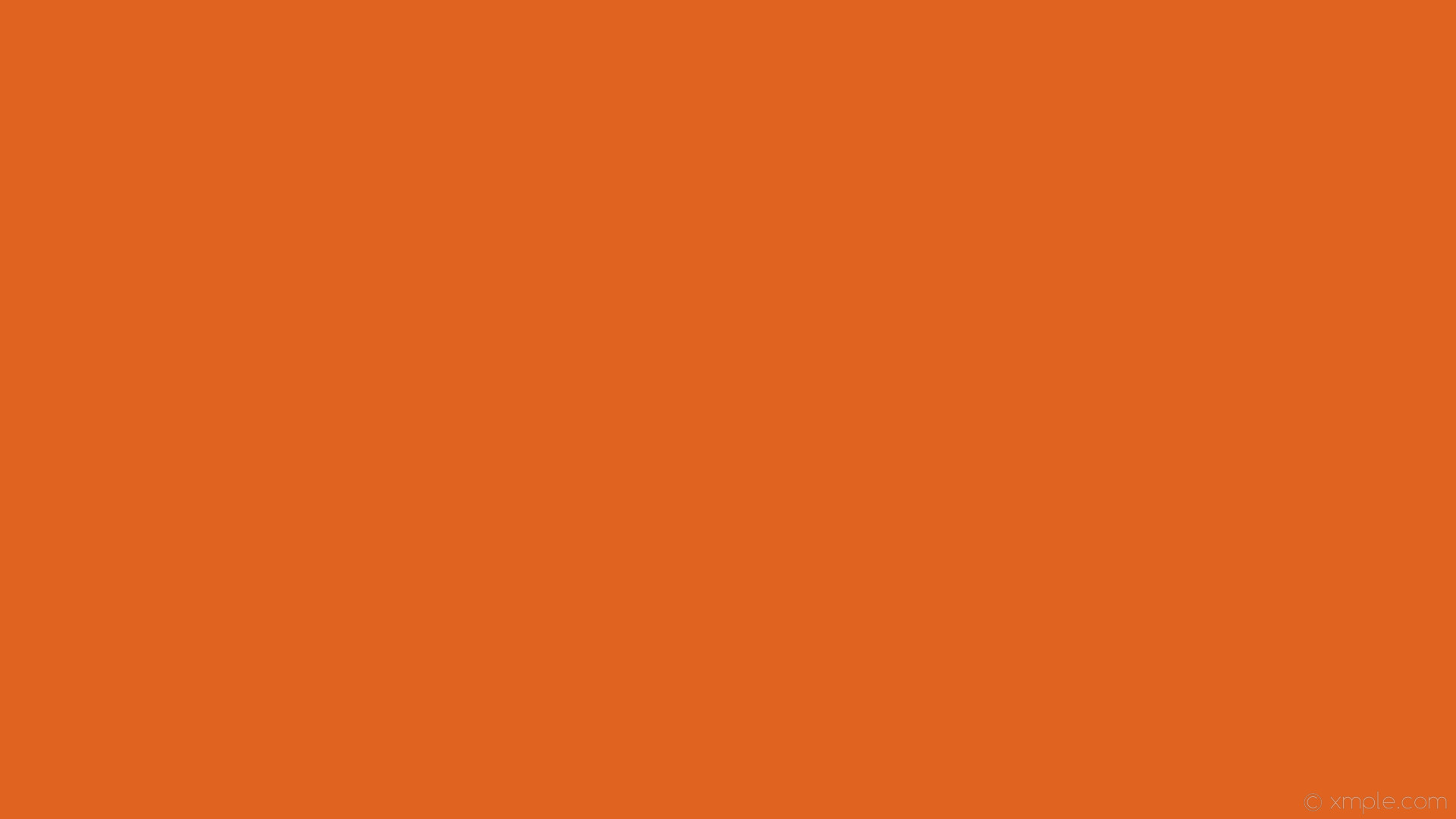 1920x1080 wallpaper one colour single orange solid color plain #e06320